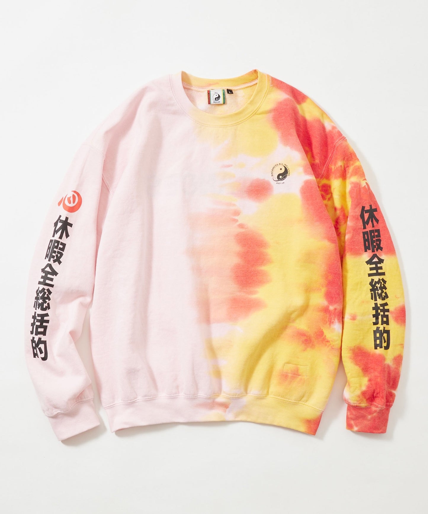 BC CREW NECK TIE DYE