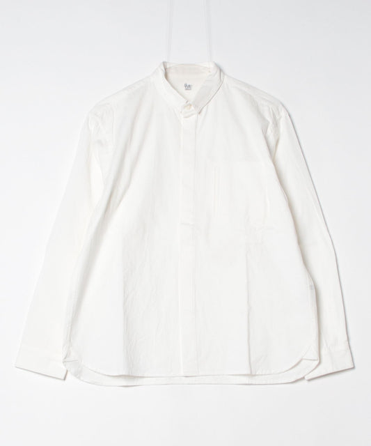 square collar over shirt