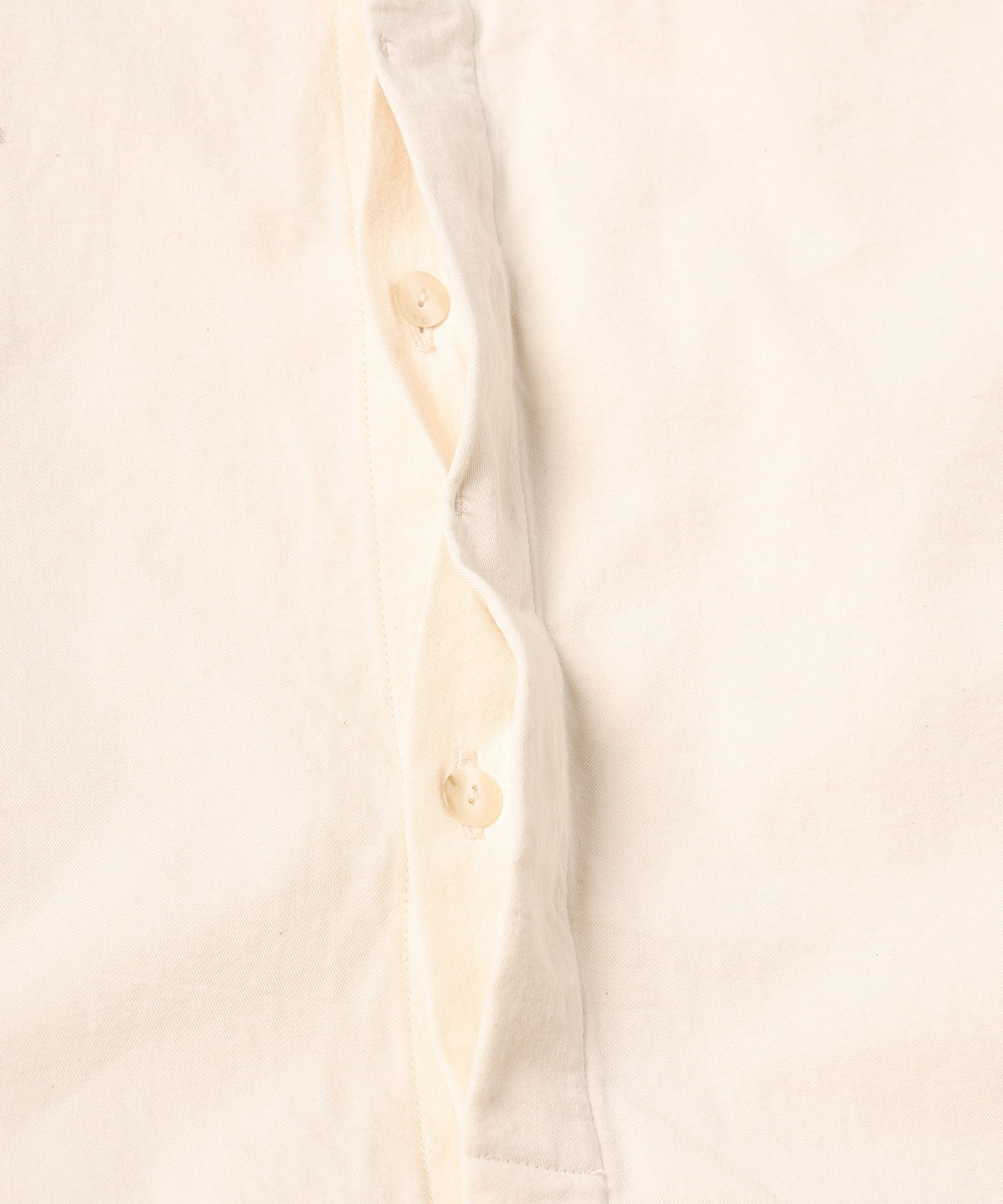 square collar over shirt