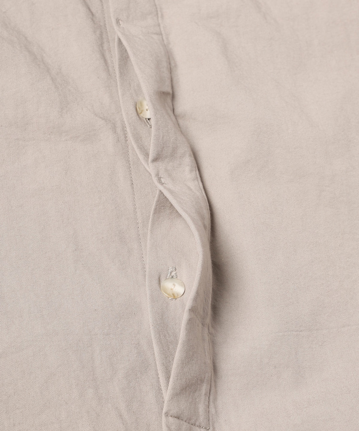 square collar over shirt