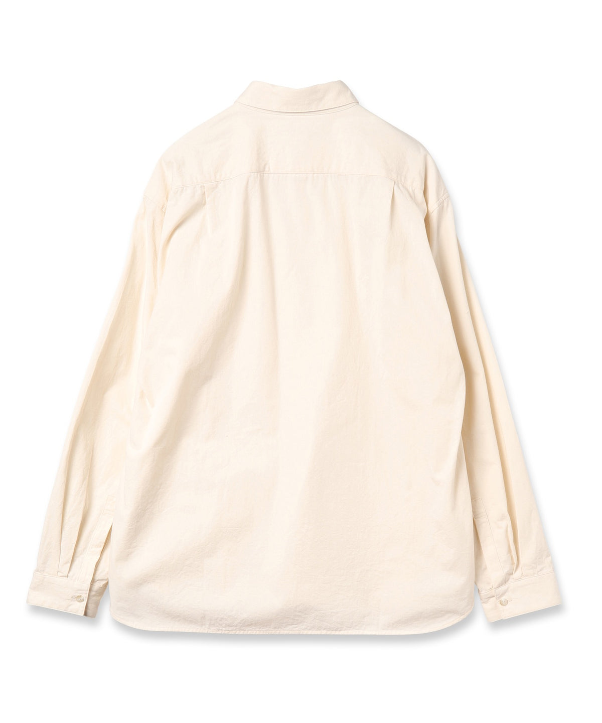 square collar over shirt