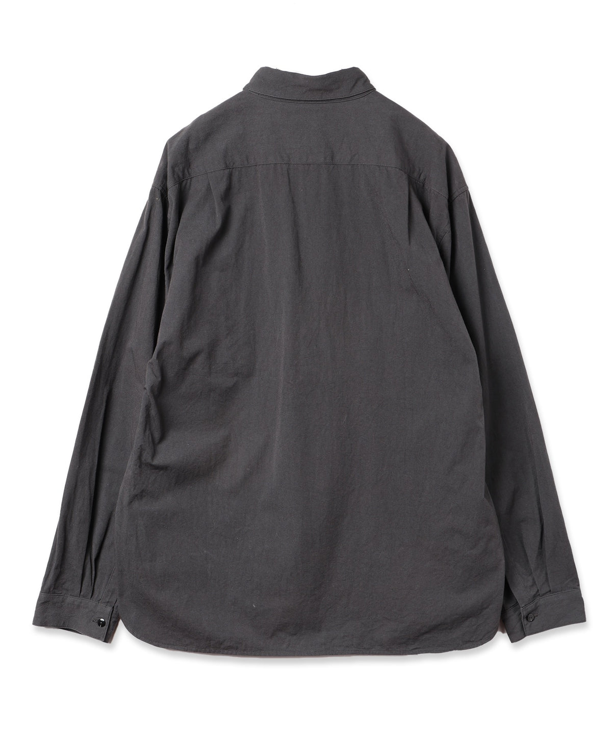 square collar over shirt