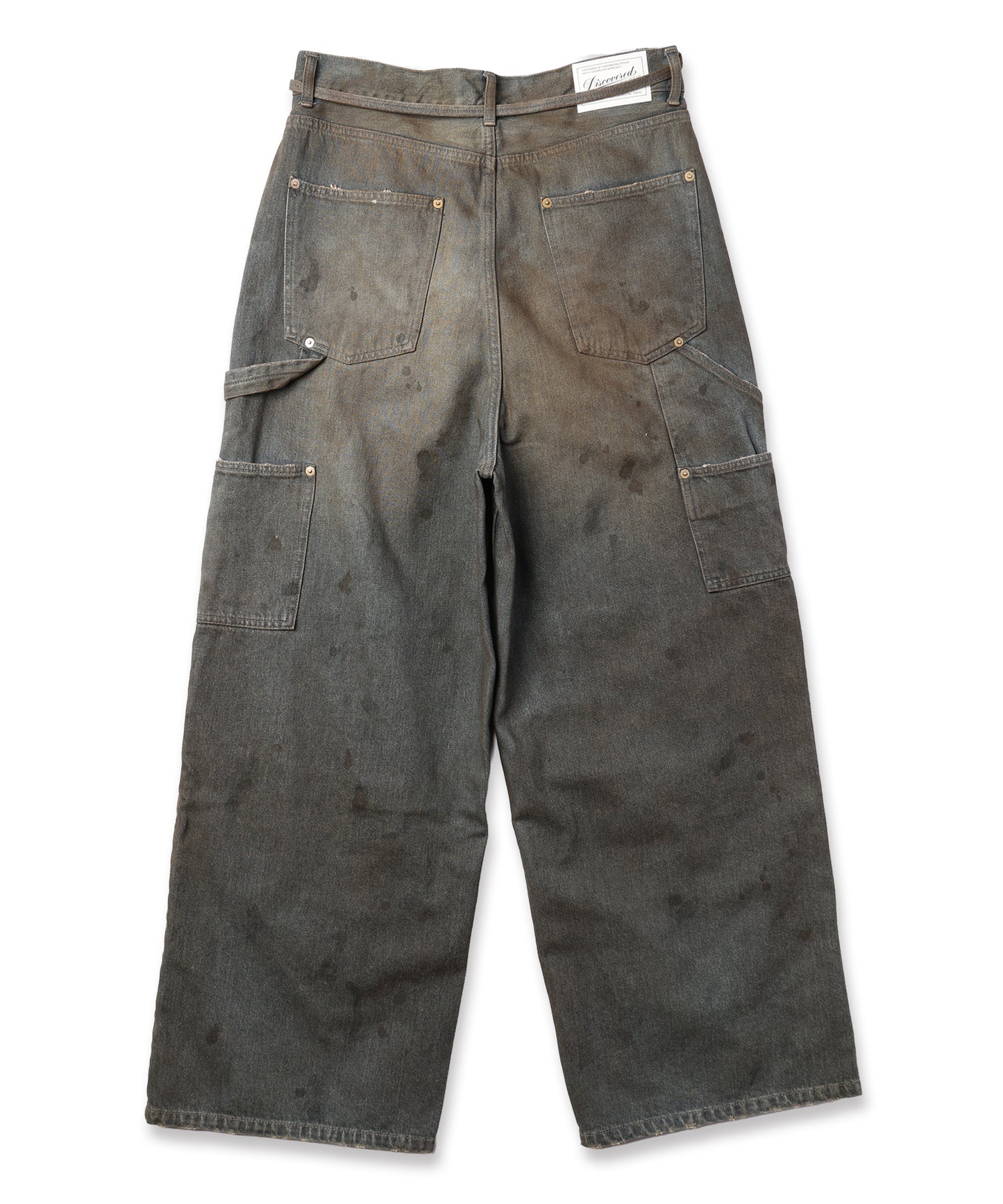 DOUBLE KNEE DENIM PANTS