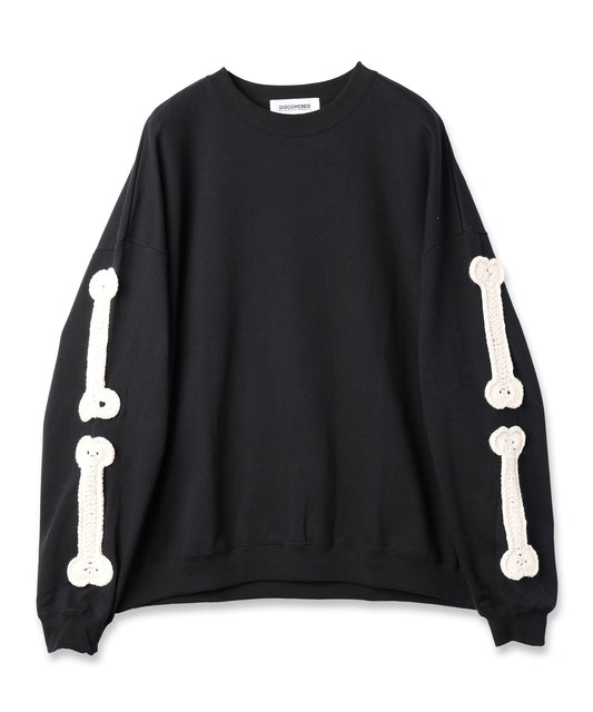 BONE CROCHET SWEAT