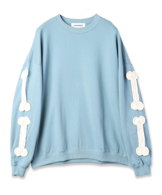 BONE CROCHET SWEAT
