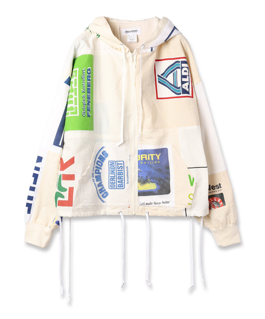 Eco Bag Patchwork Anorak Shirts