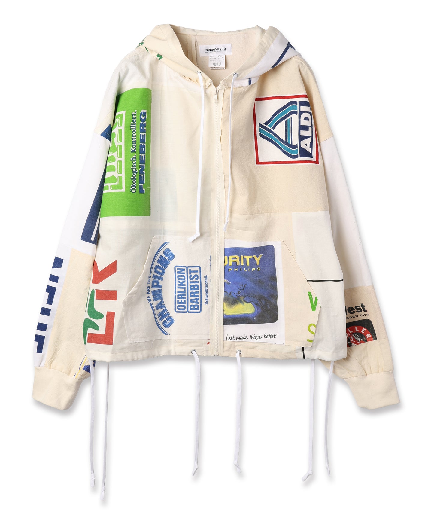 Eco Bag Patchwork Anorak Shirts
