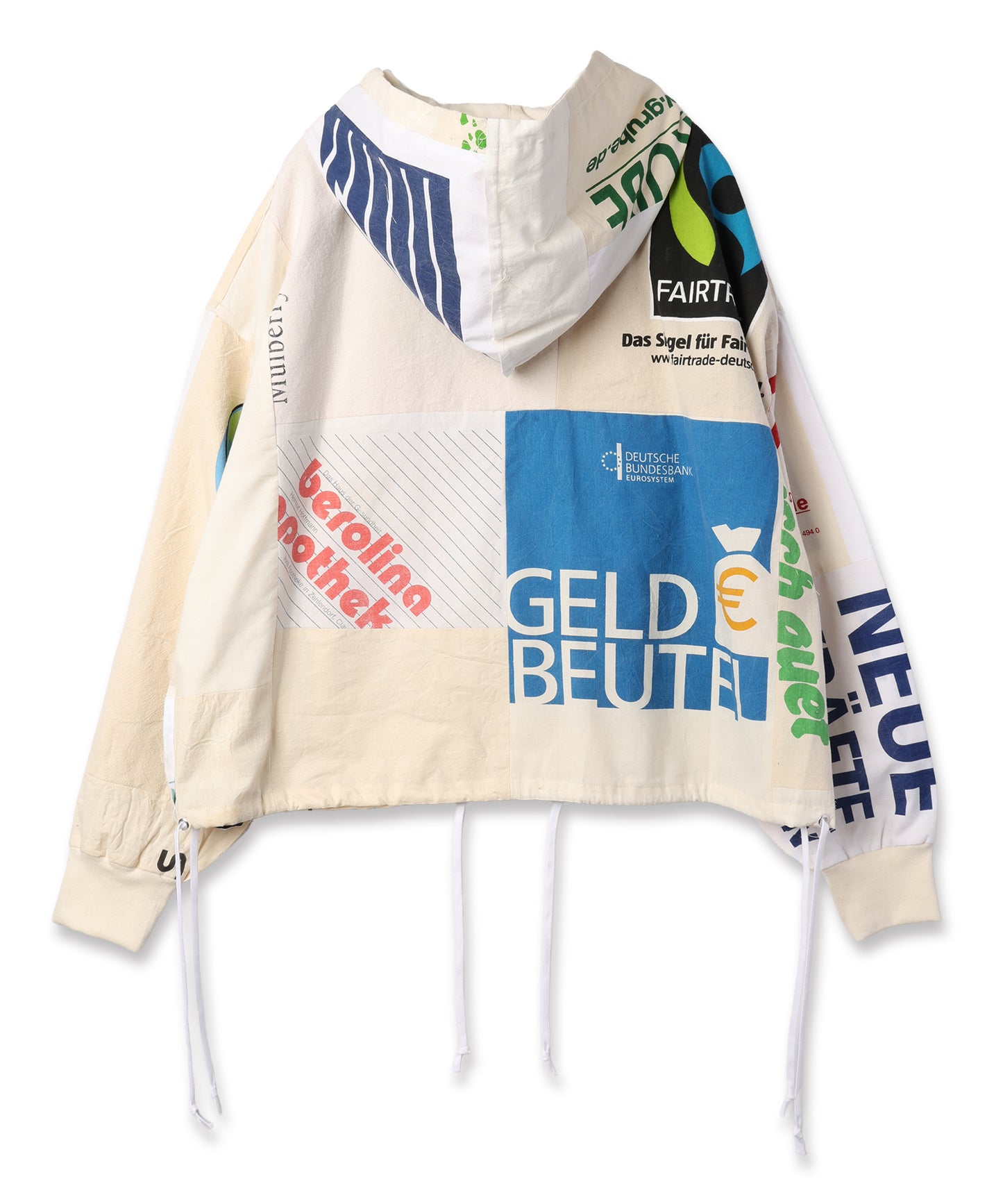 Eco Bag Patchwork Anorak Shirts
