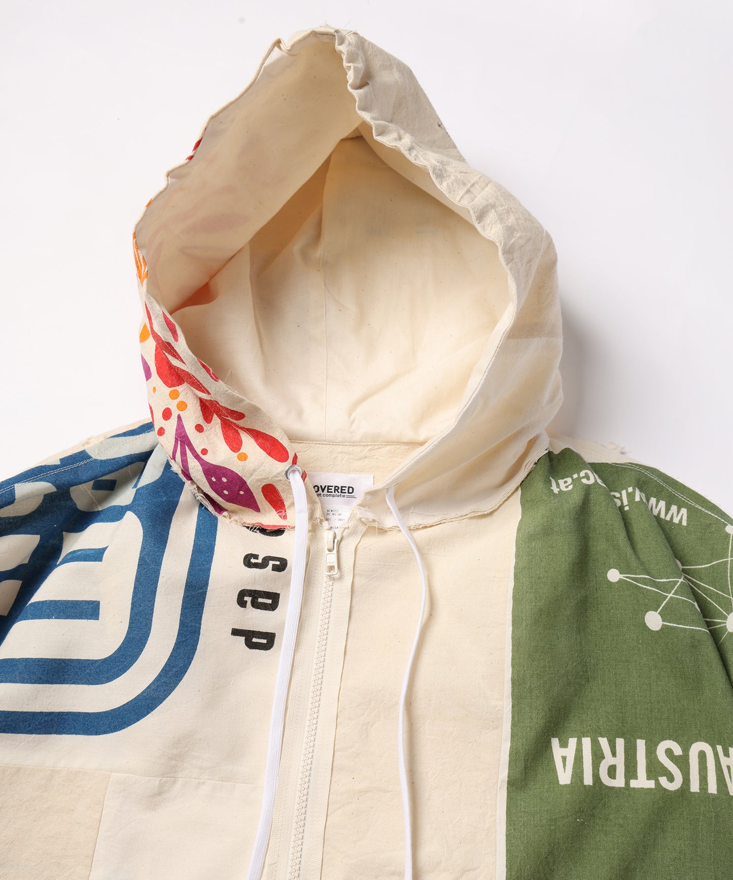 Eco Bag Patchwork Anorak Shirts