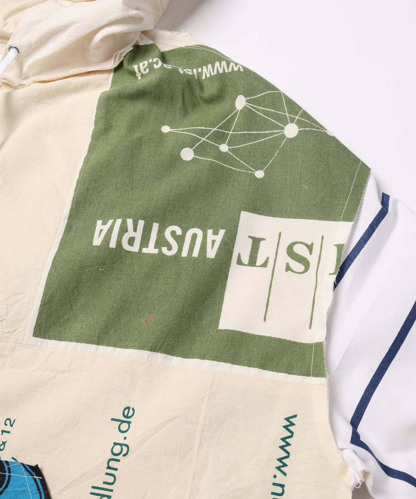 Eco Bag Patchwork Anorak Shirts