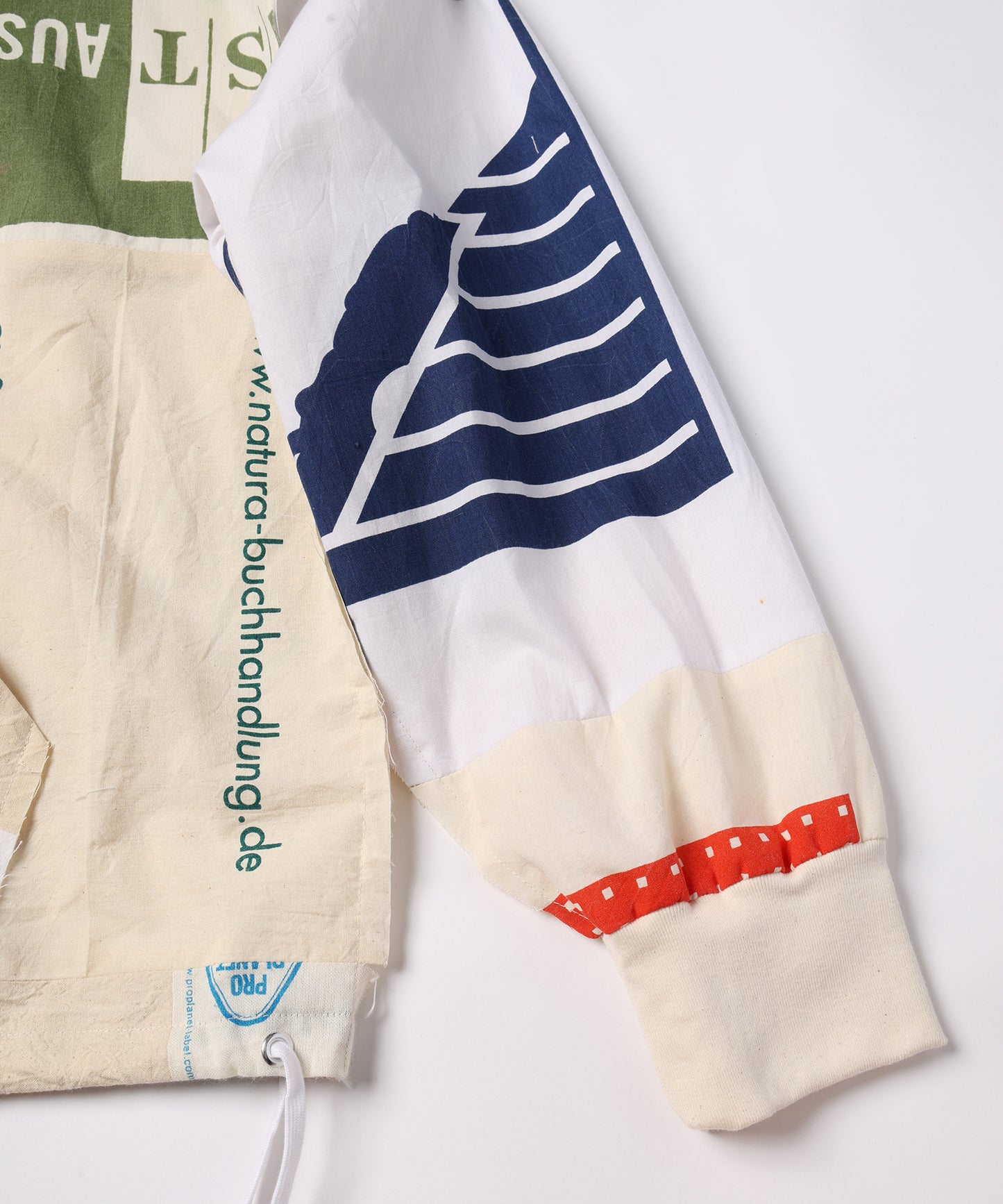 Eco Bag Patchwork Anorak Shirts
