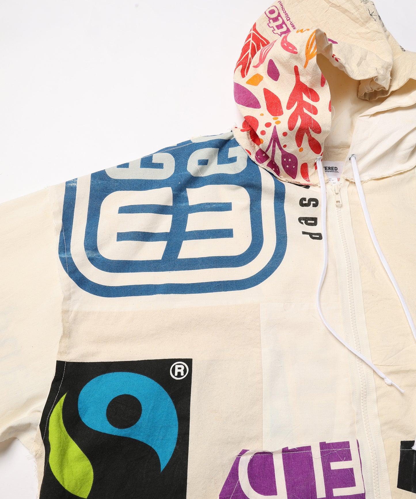 Eco Bag Patchwork Anorak Shirts
