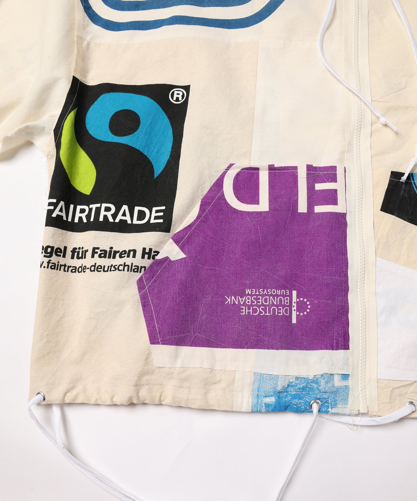 Eco Bag Patchwork Anorak Shirts