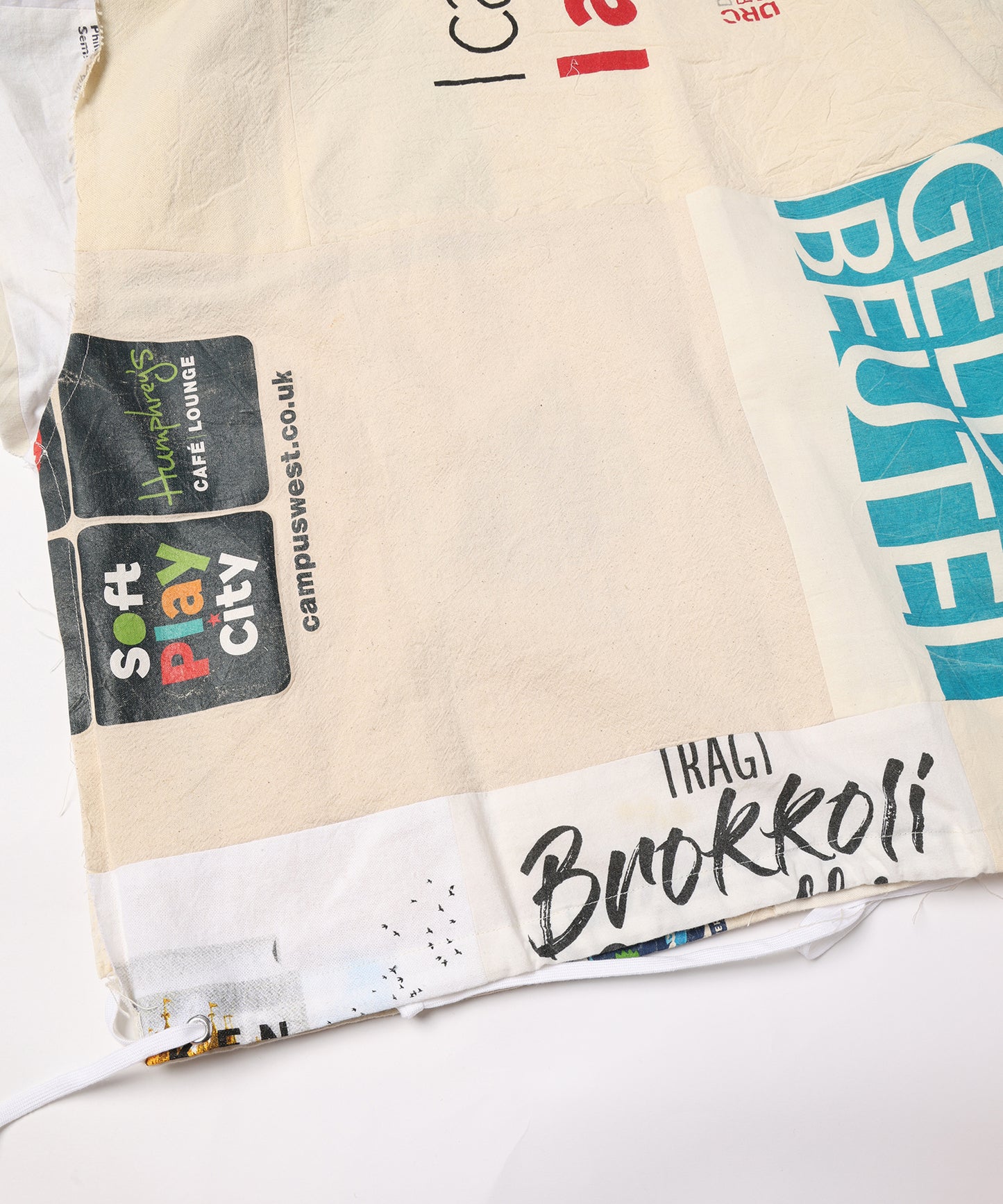 Eco Bag Patchwork Anorak Shirts