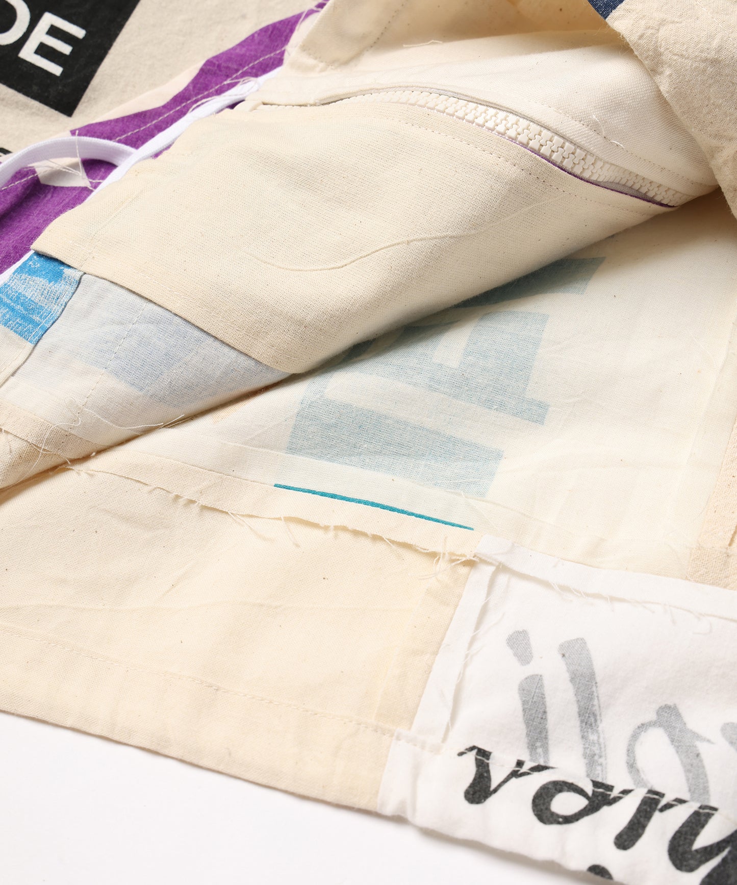 Eco Bag Patchwork Anorak Shirts