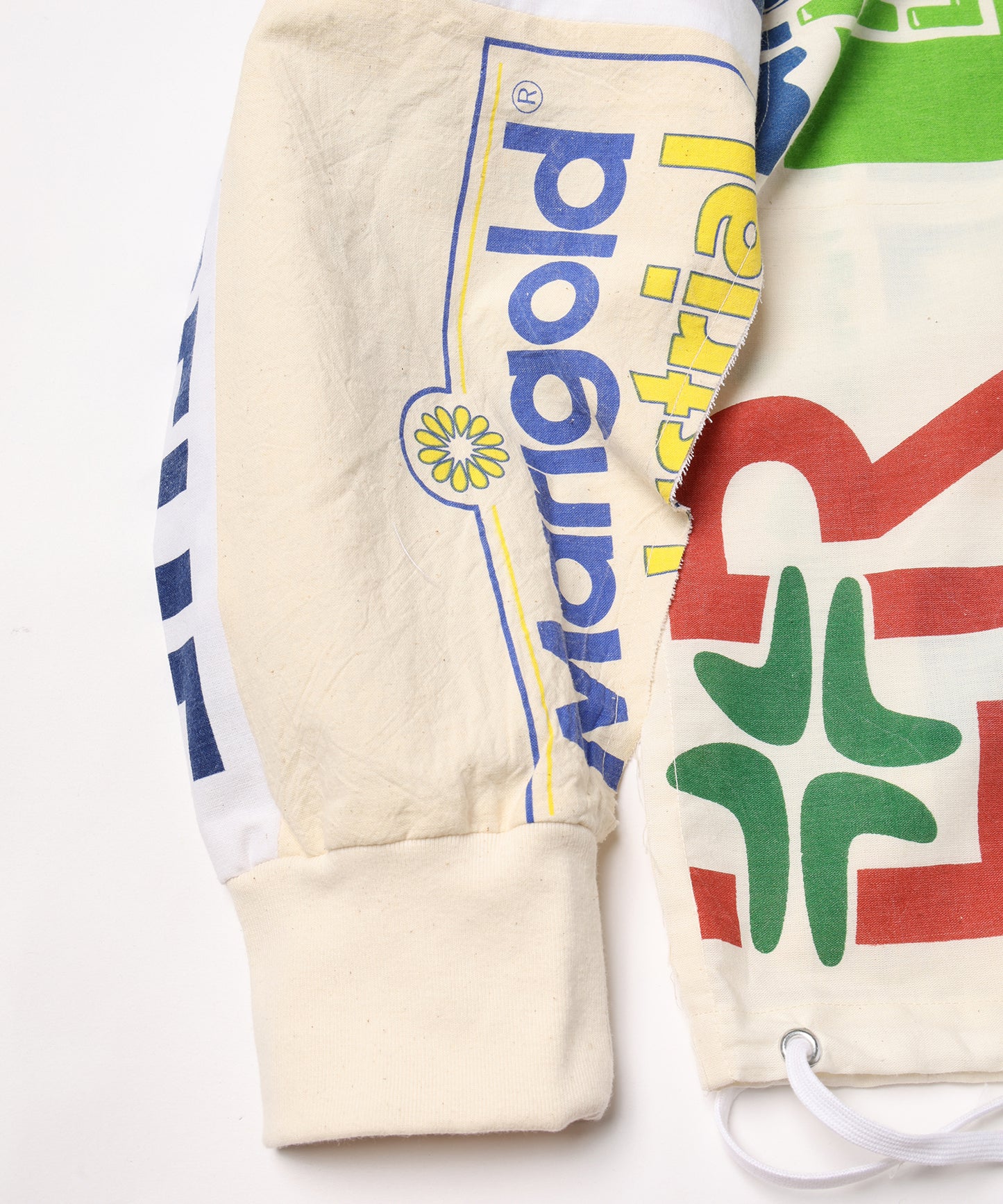 Eco Bag Patchwork Anorak Shirts