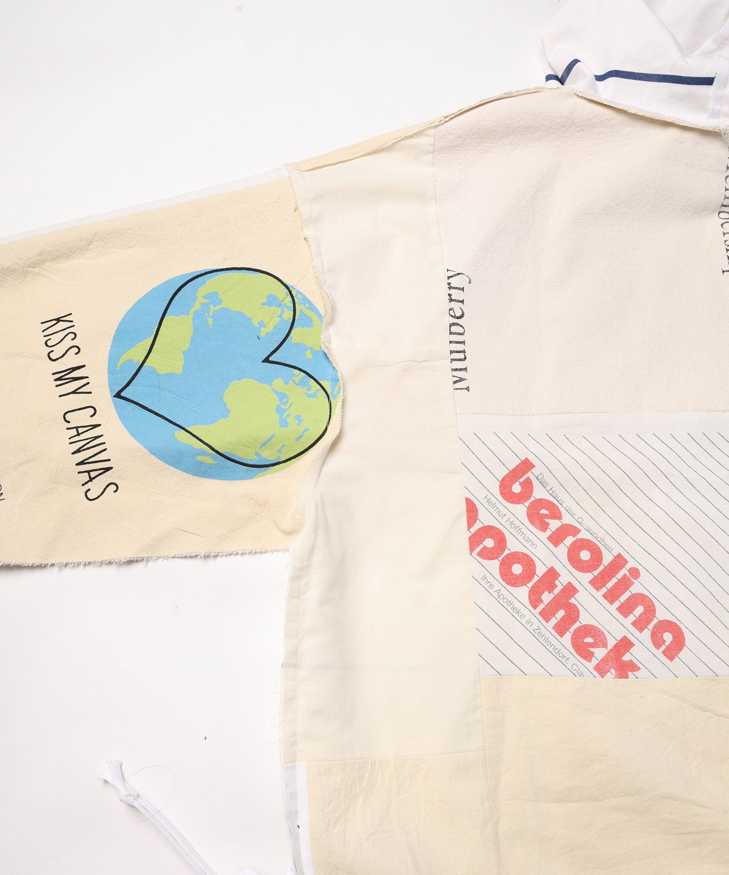 Eco Bag Patchwork Anorak Shirts