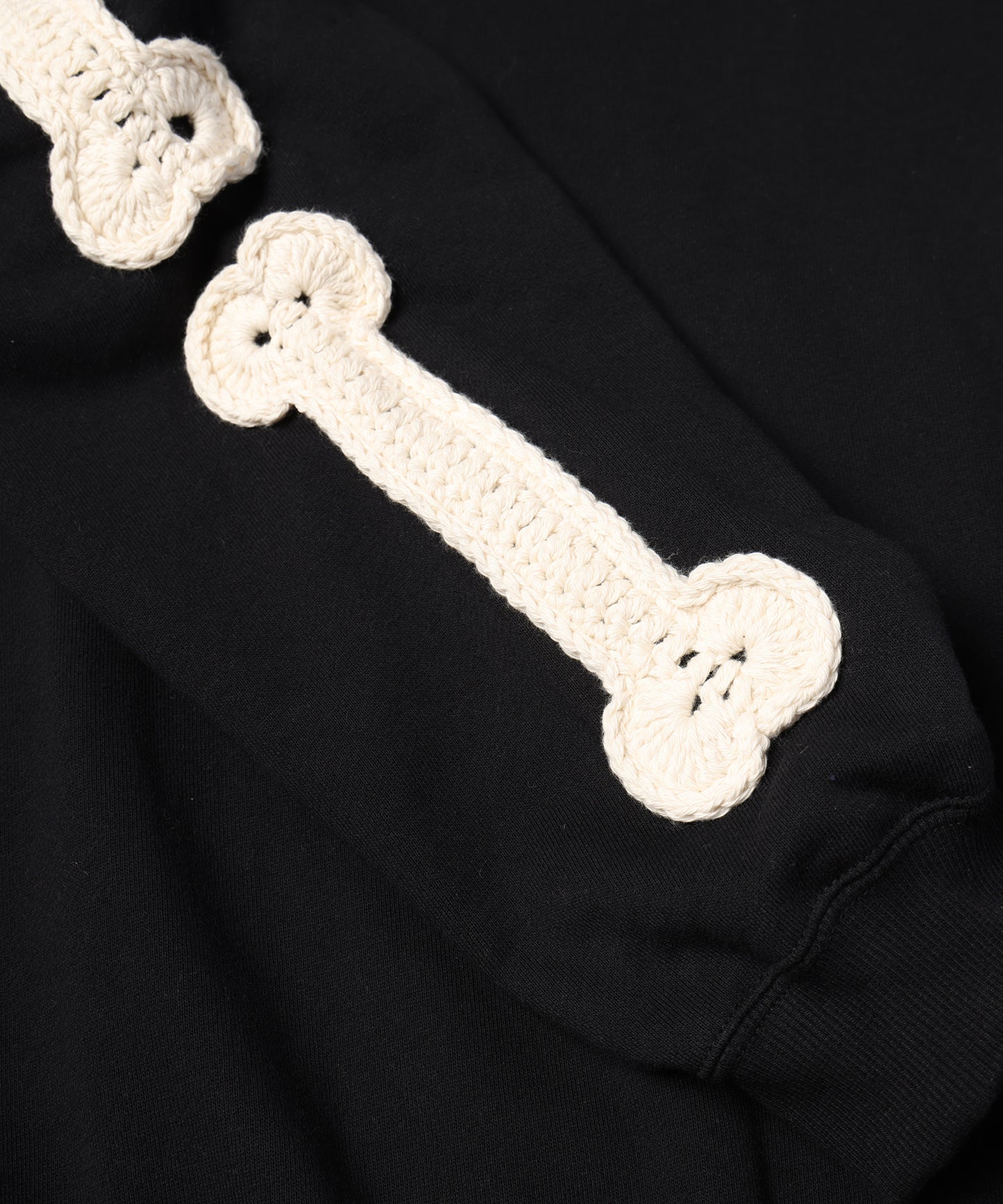 BONE CROCHET SWEAT