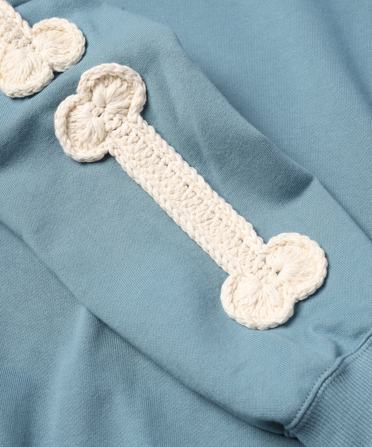 BONE CROCHET SWEAT