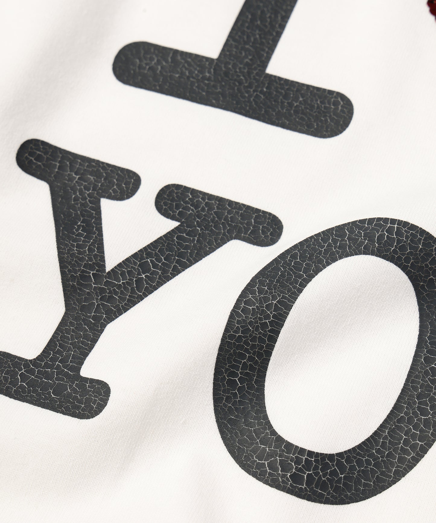 I LOVE＆HATE SEQUINS DAMAGE TEE