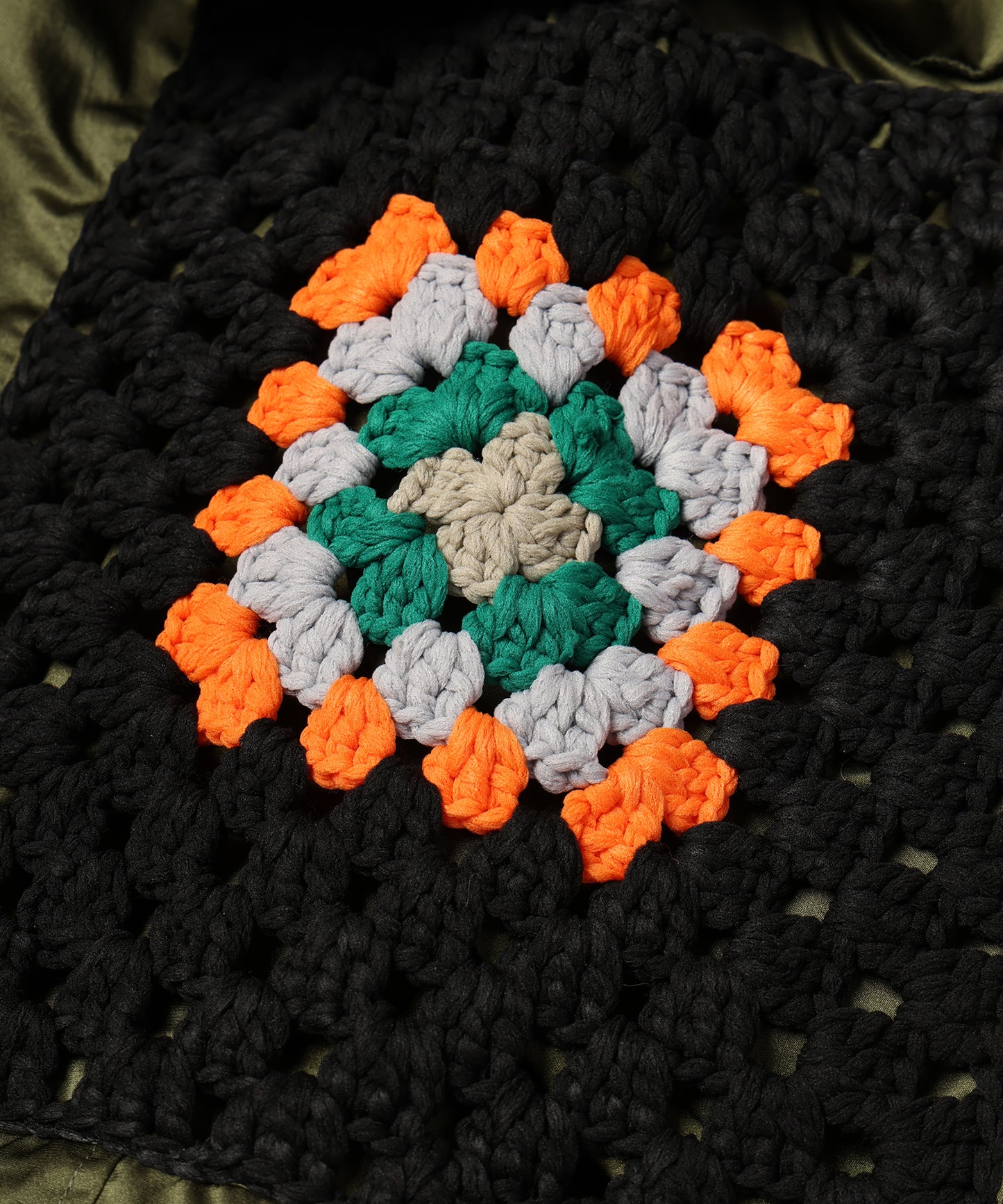 KAJIF NYLON CROCHET POCKET CARGO SHORTS