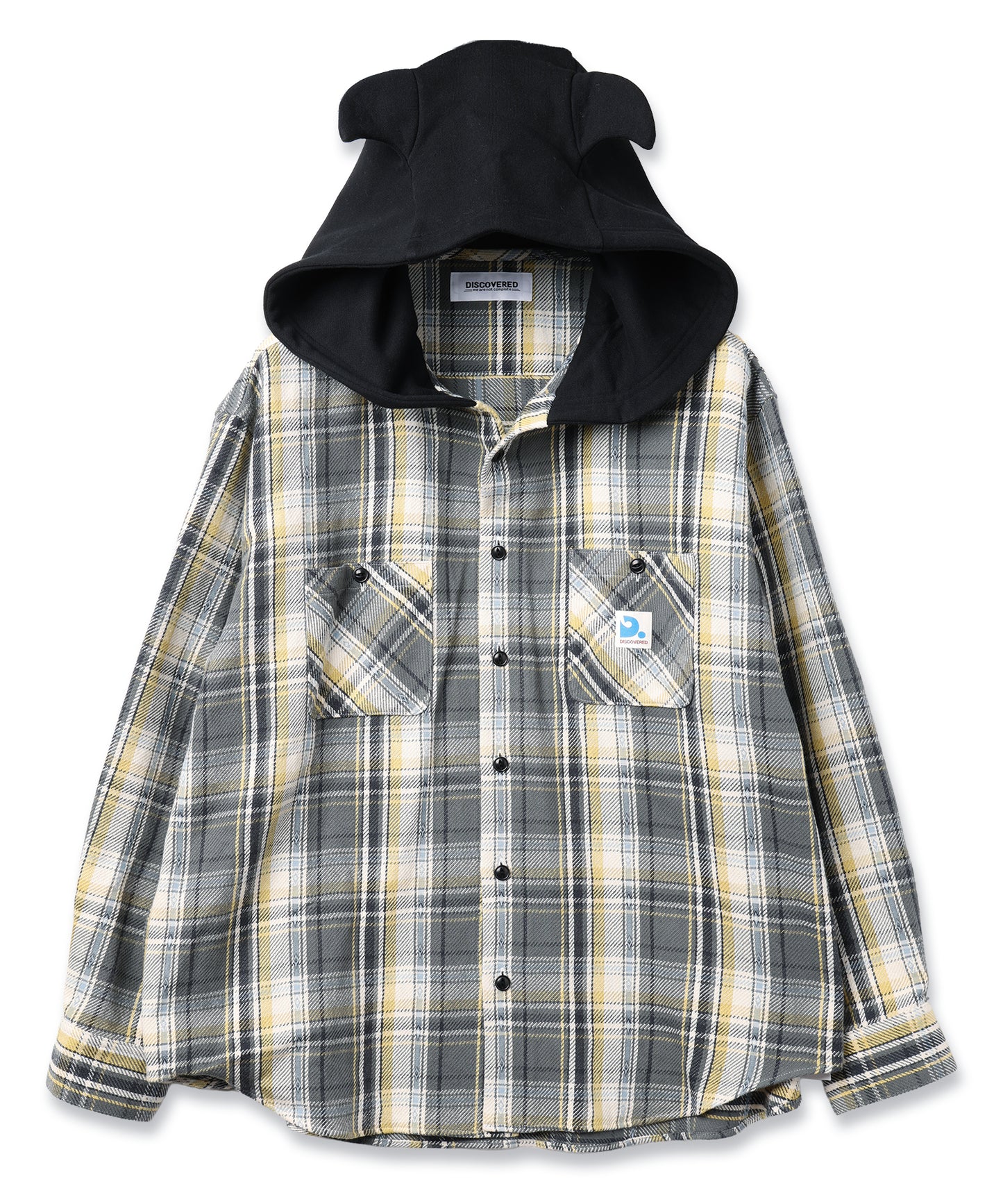 DEVILS HOODIE CHECK SHIRTS