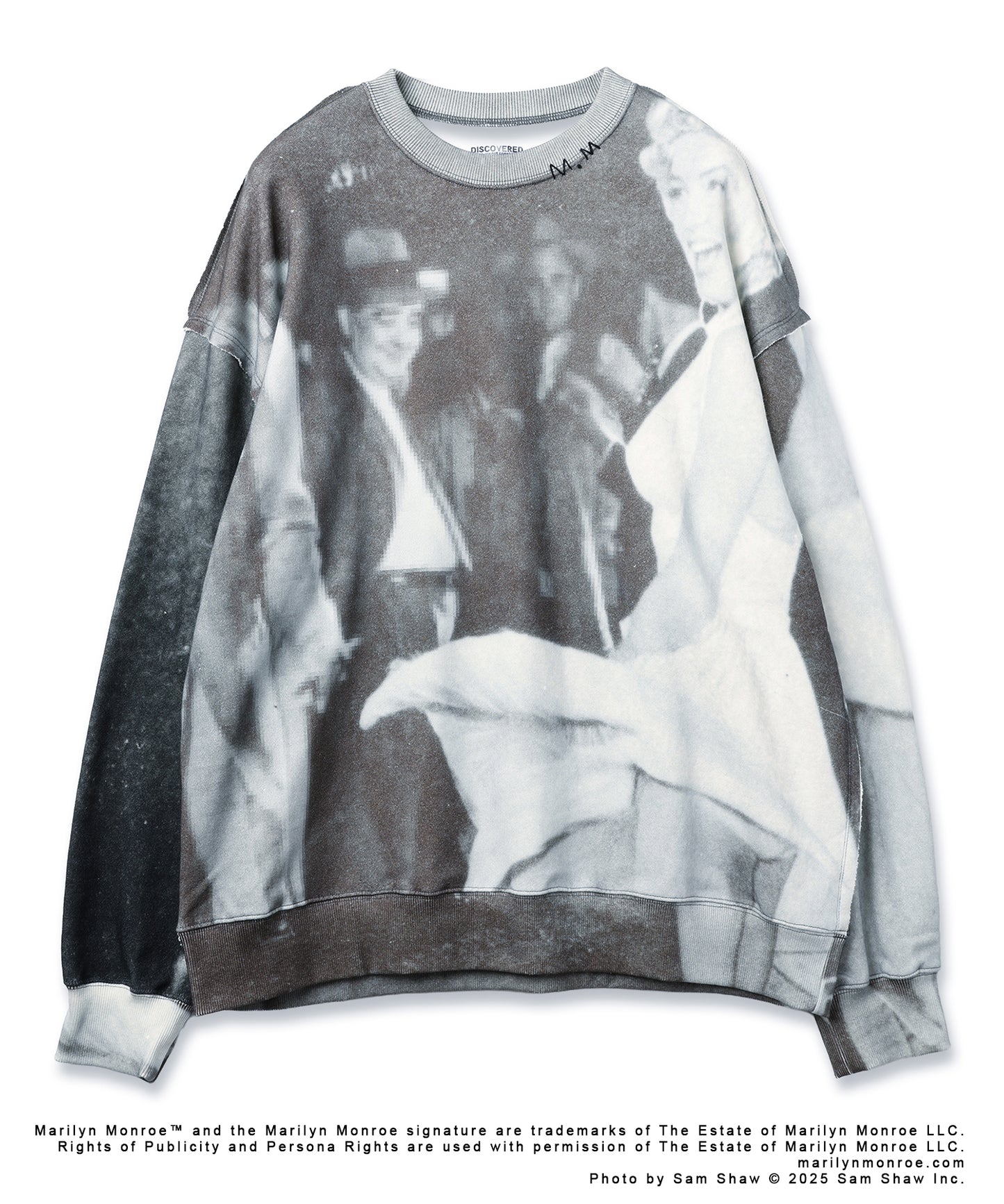 MARILYN MONROE INKJET PRINT SWEAT