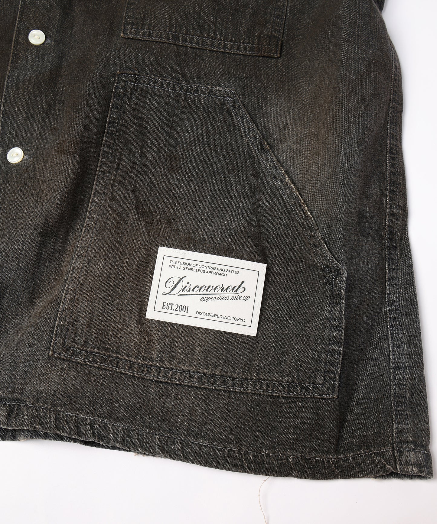 SHORT SLEEVE DENIM SHIRTS