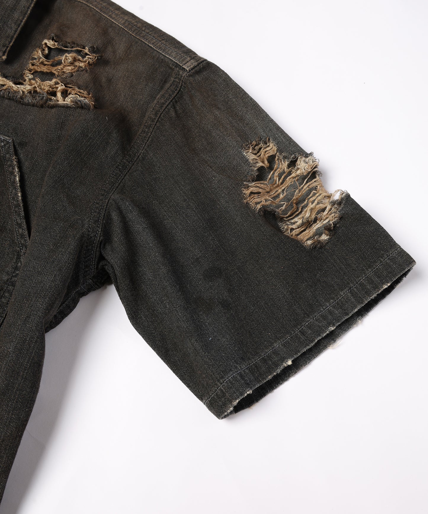 SHORT SLEEVE DENIM SHIRTS