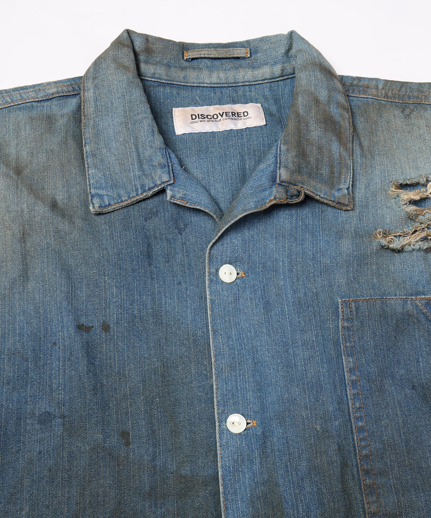 SHORT SLEEVE DENIM SHIRTS