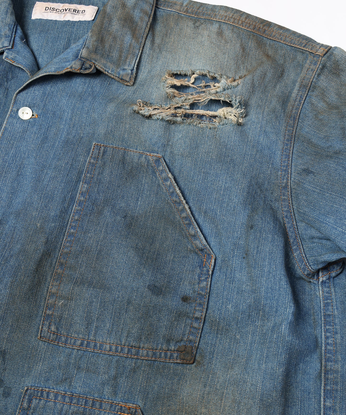 SHORT SLEEVE DENIM SHIRTS