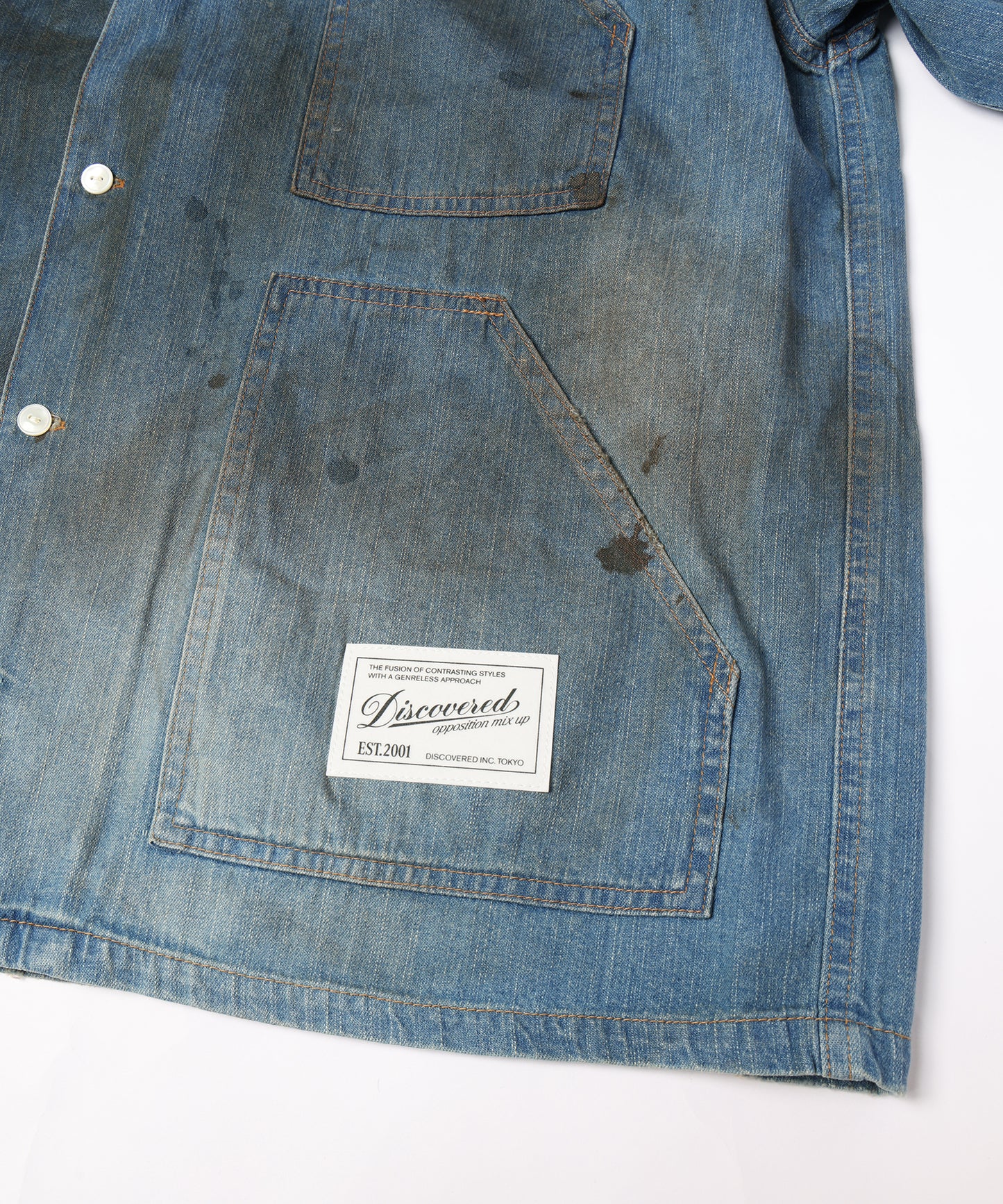 SHORT SLEEVE DENIM SHIRTS