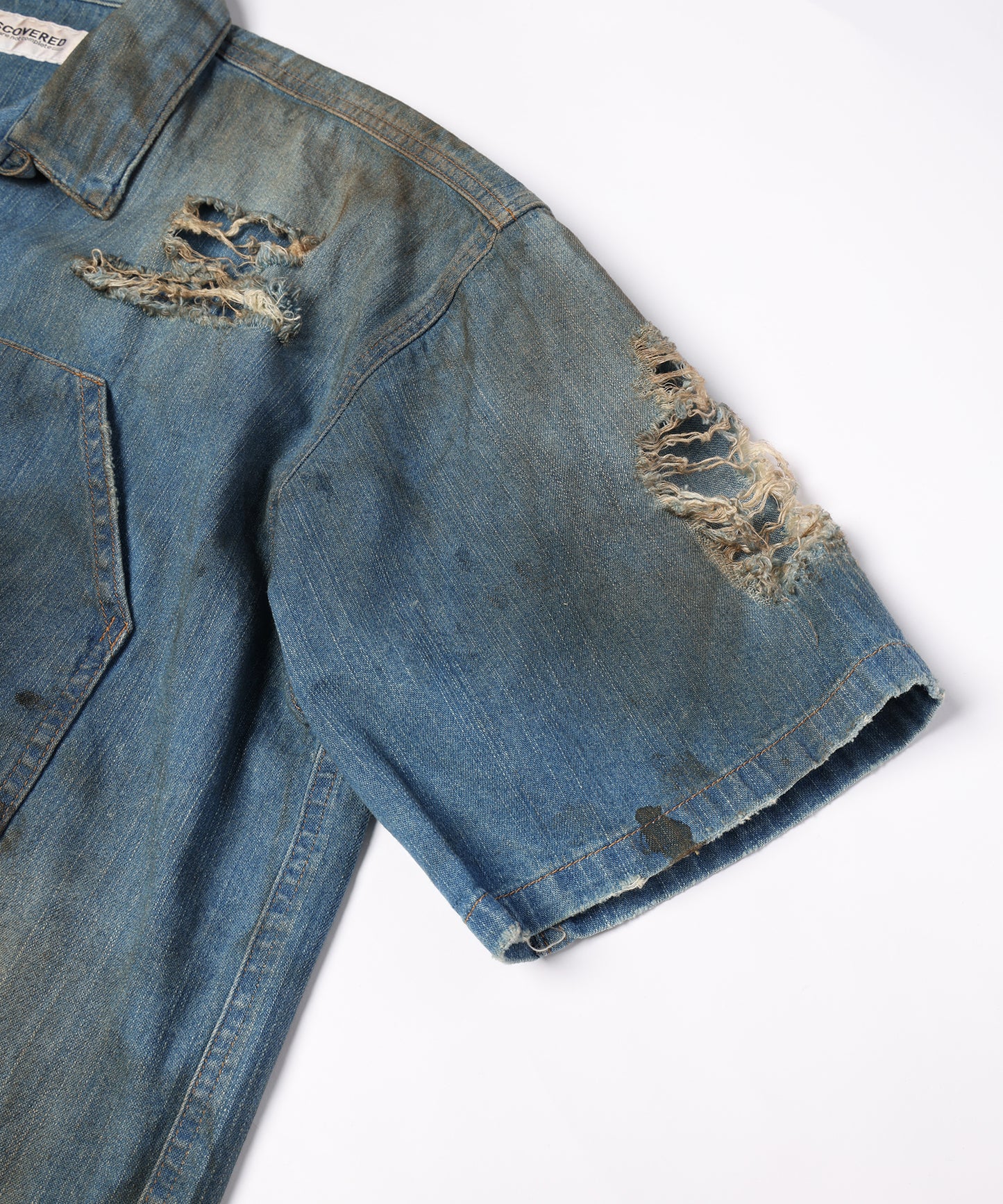 SHORT SLEEVE DENIM SHIRTS