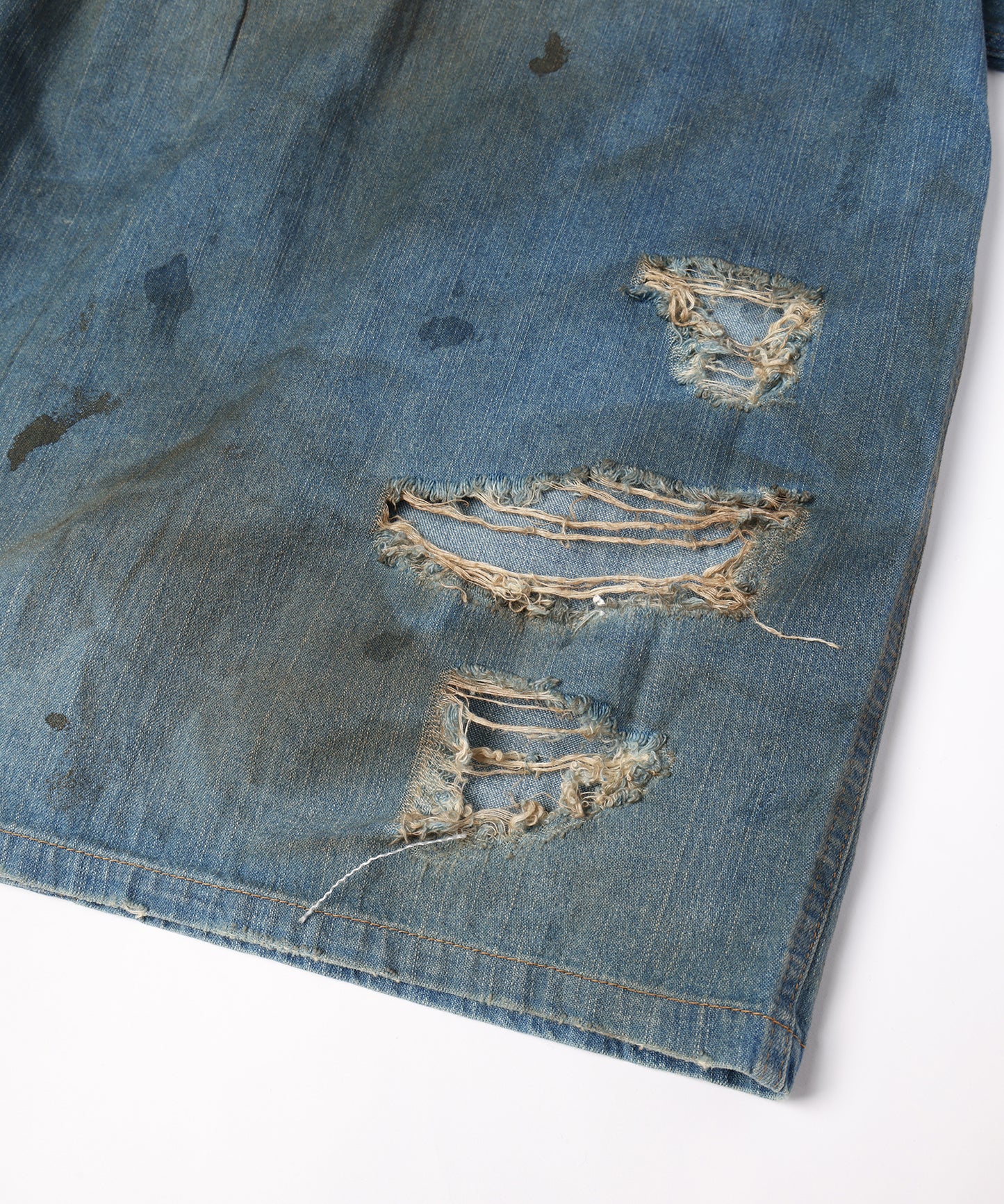 SHORT SLEEVE DENIM SHIRTS