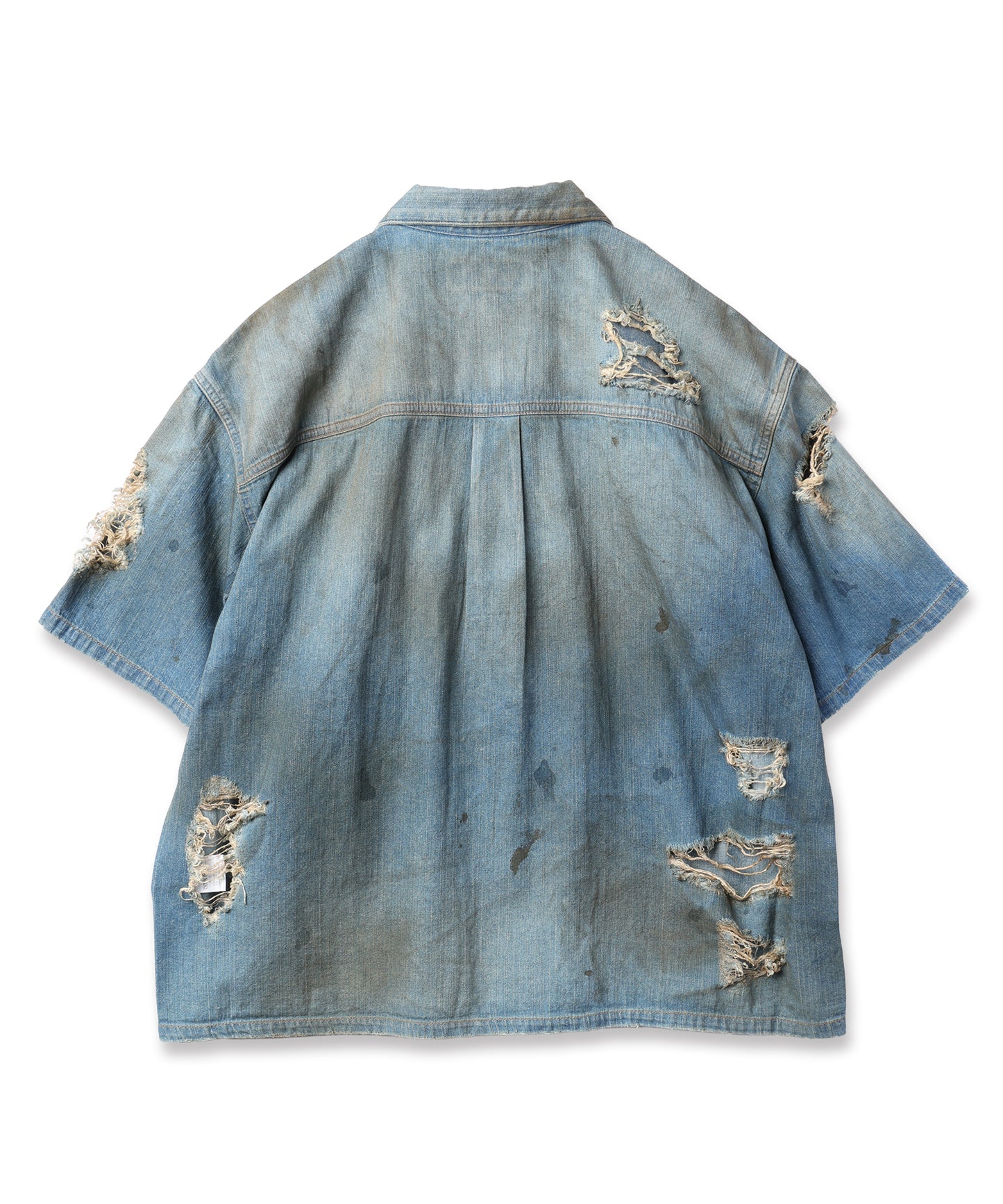 SHORT SLEEVE DENIM SHIRTS