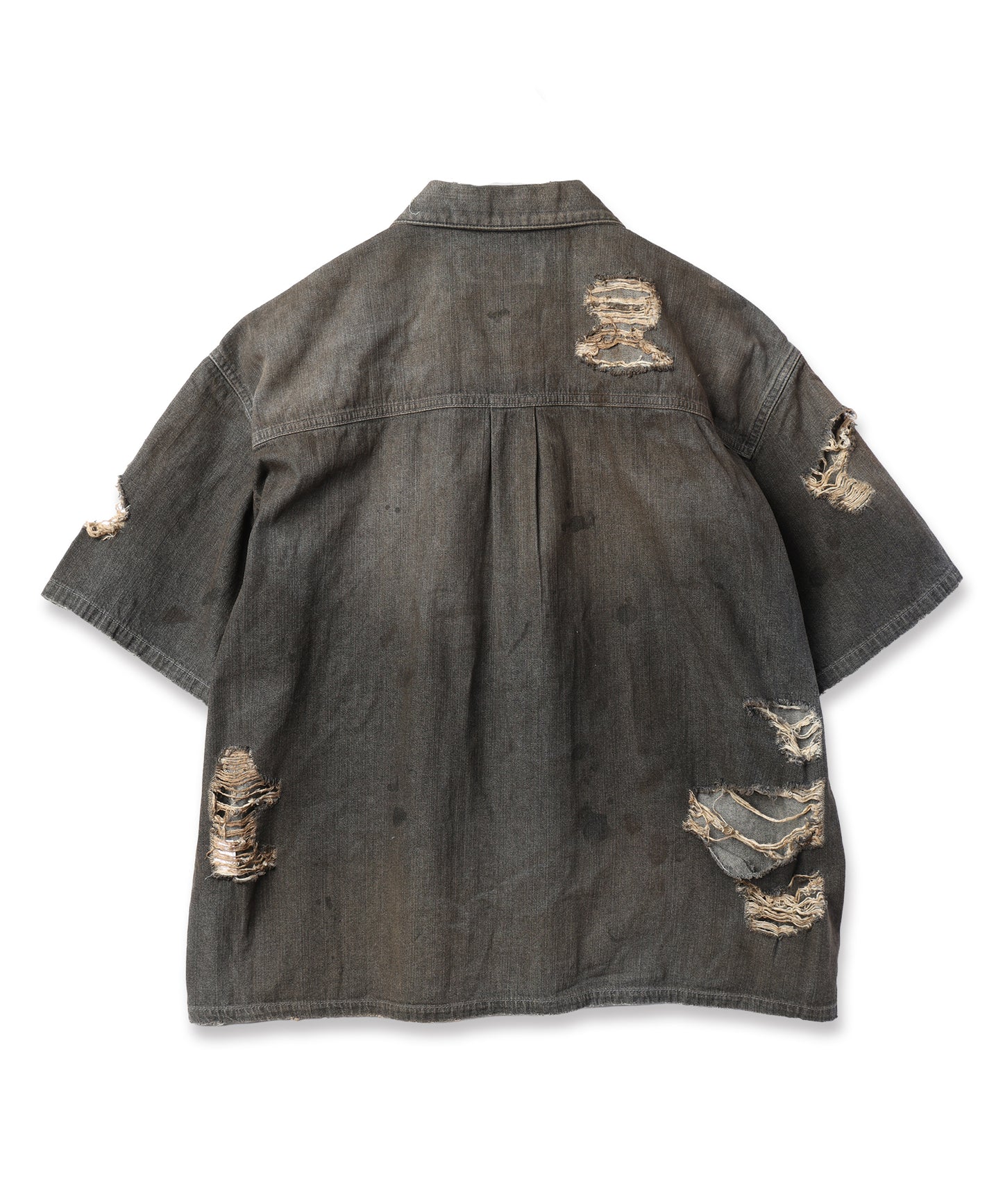 SHORT SLEEVE DENIM SHIRTS