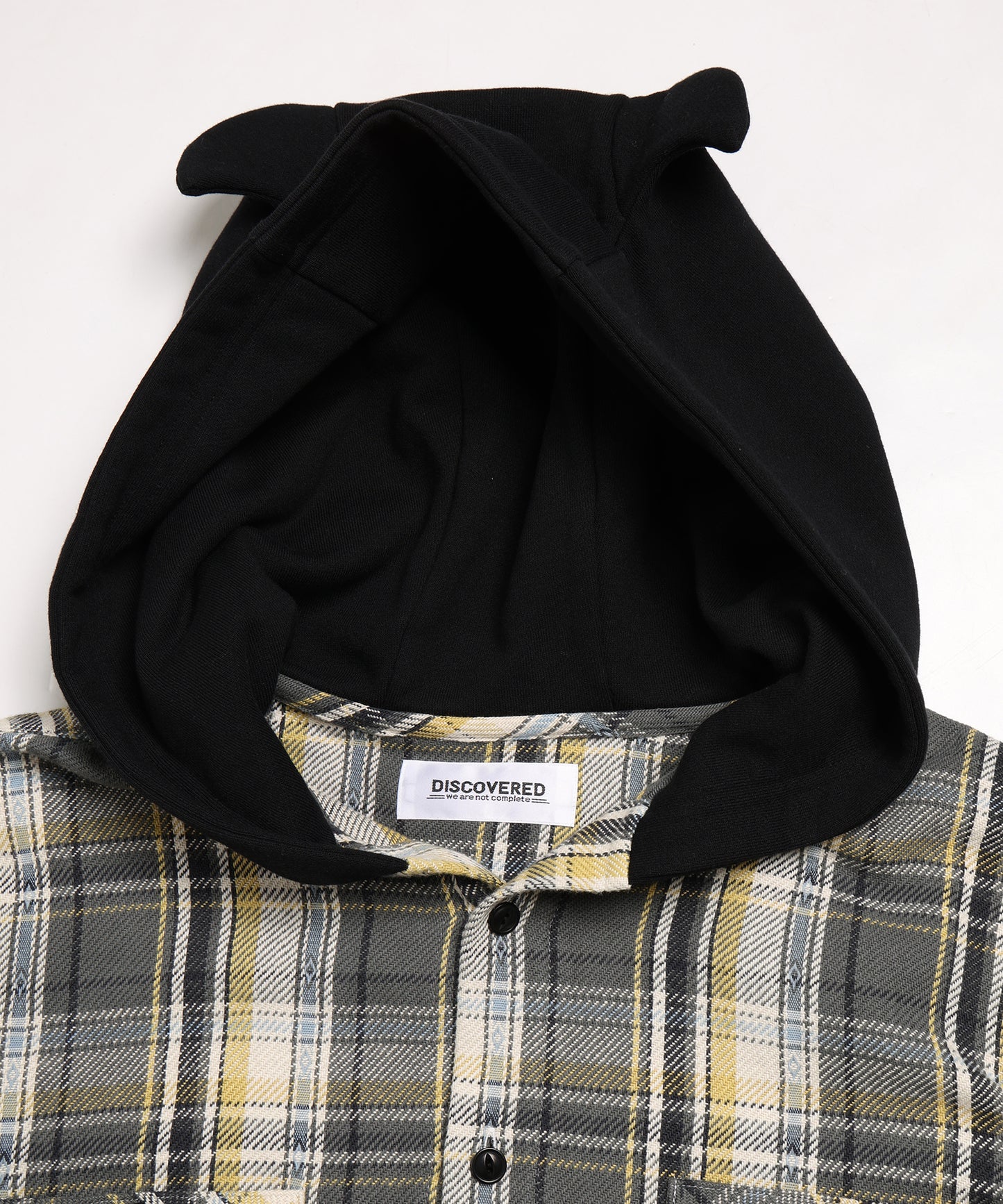 DEVILS HOODIE CHECK SHIRTS