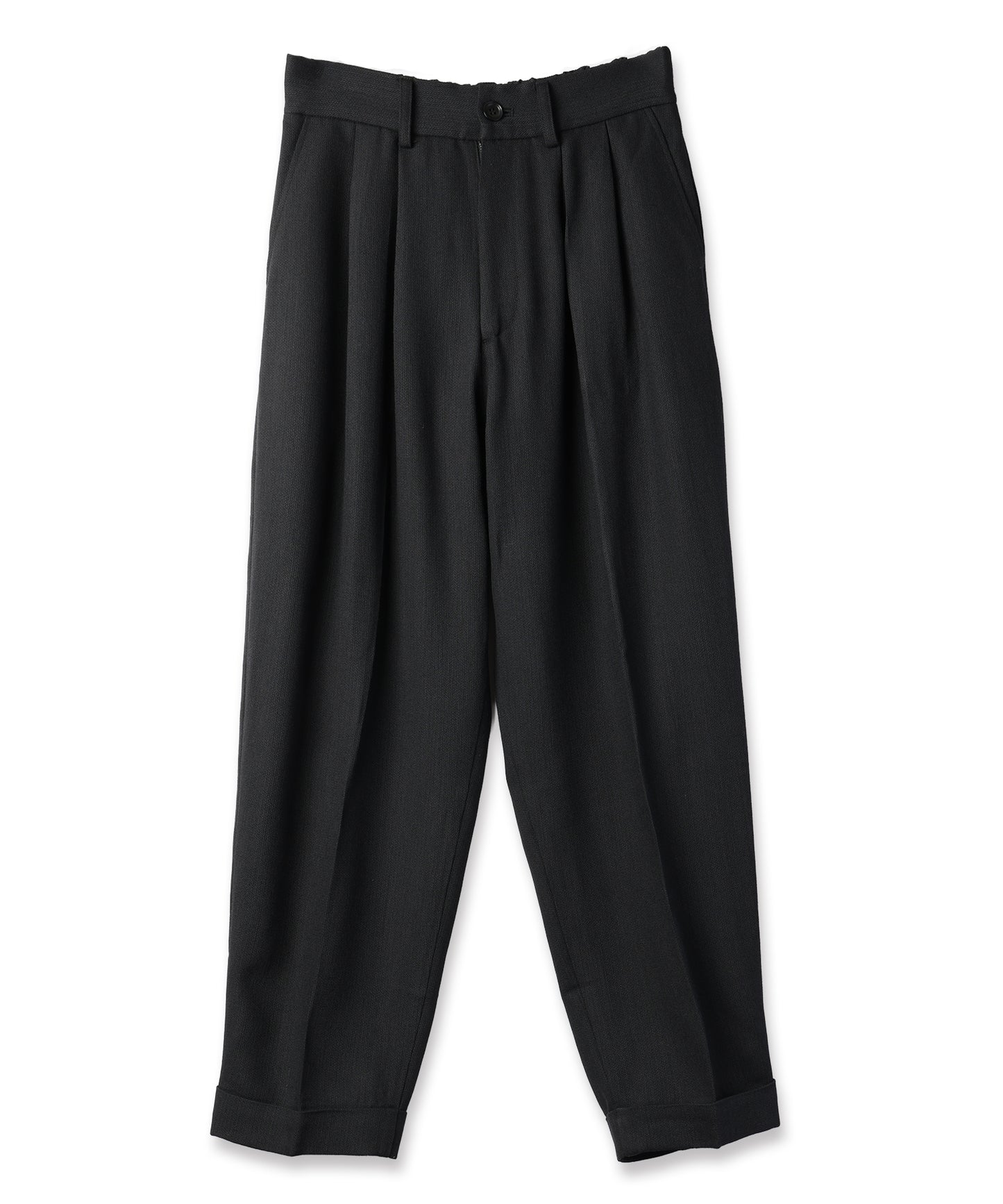 Summer Wool two tuck slacks