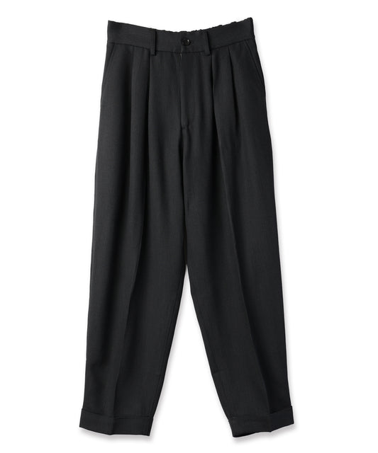 Summer Wool two tuck slacks