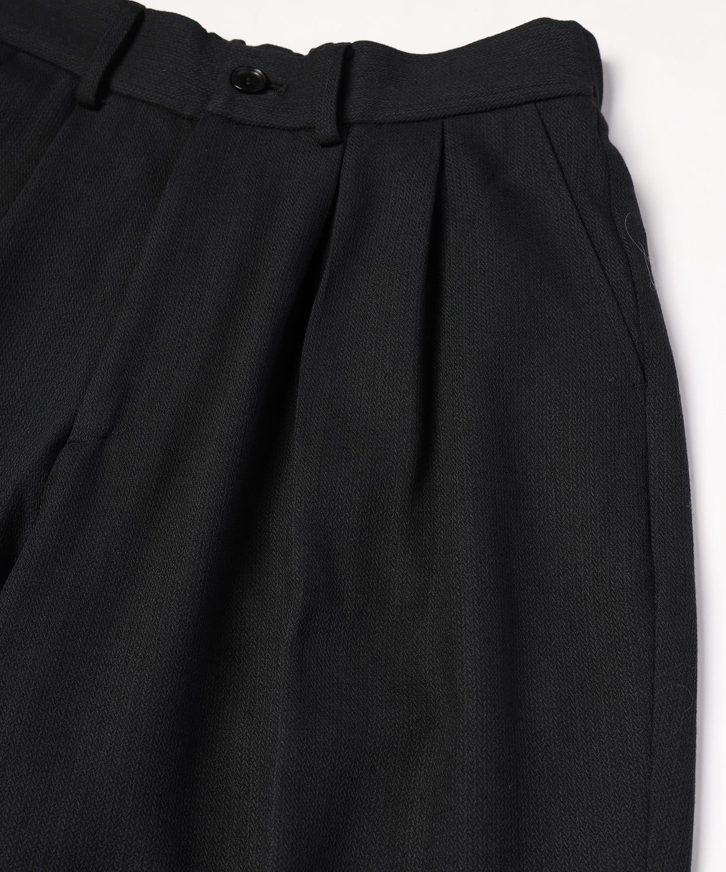 Summer Wool two tuck slacks