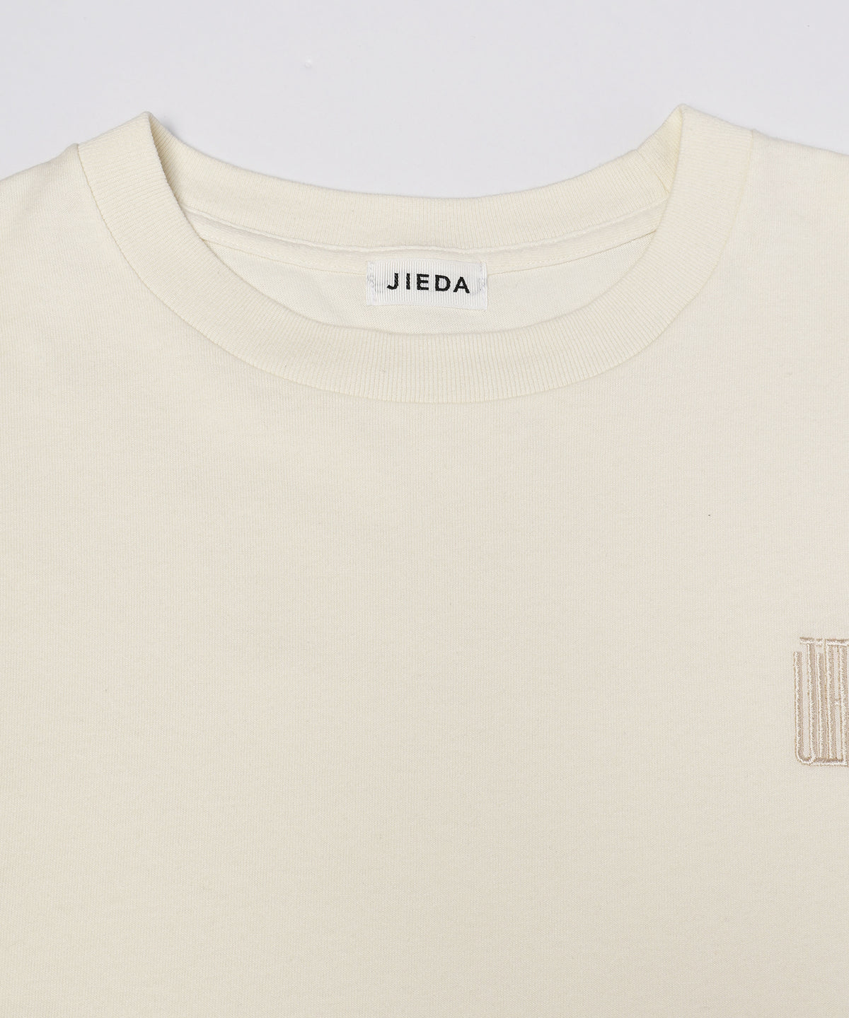 JIEDA EMBROIDERY FADE TEE
