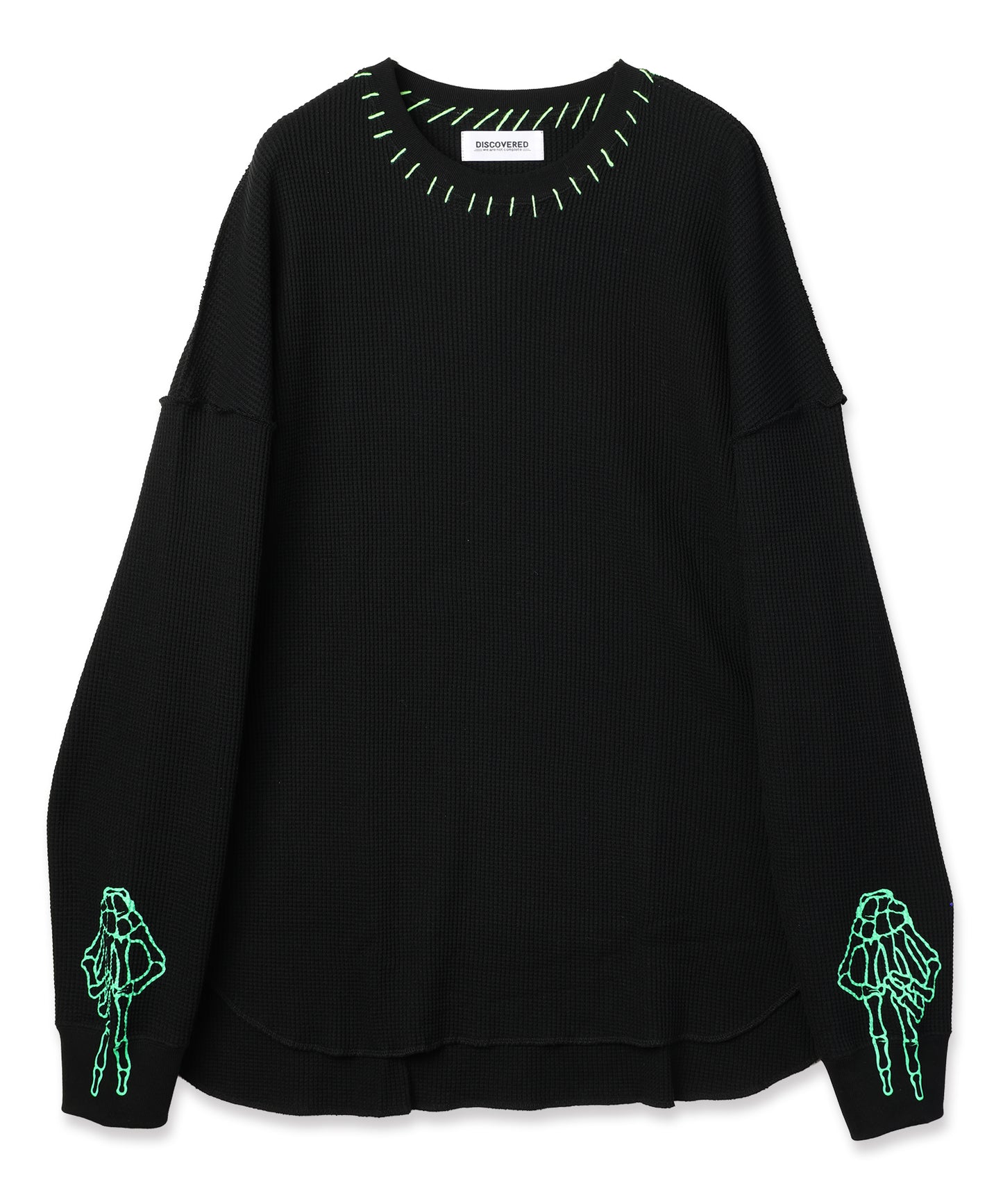 WAFFLE BONE PRINT CUTSEWN
