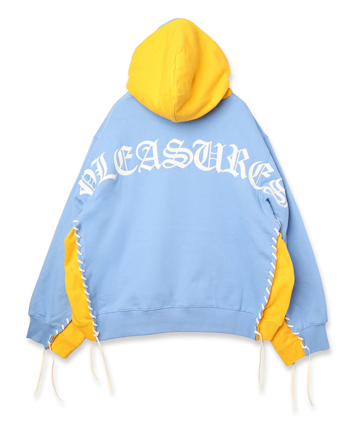 PLEASURES x DISCOVERED DOUBLE LAYERED HOODIE