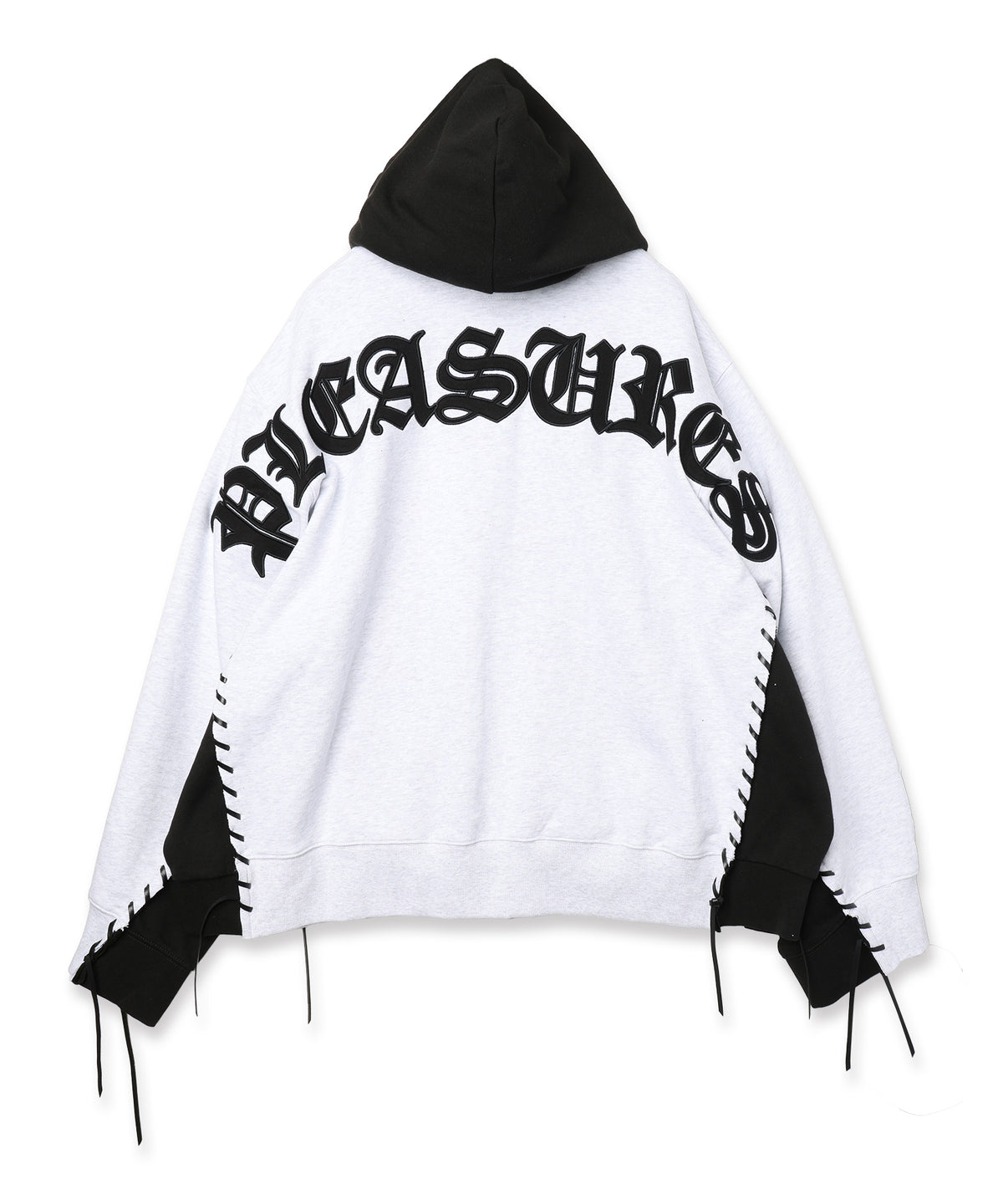 PLEASURES x DISCOVERED DOUBLE LAYERED HOODIE