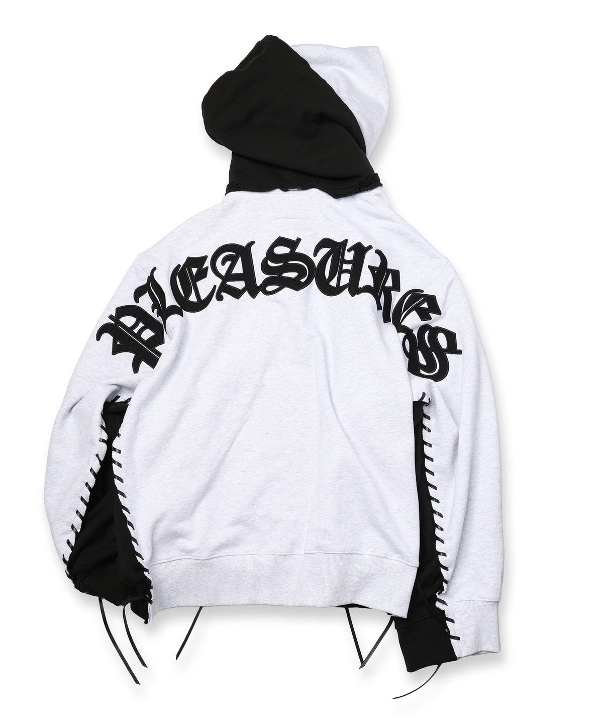 PLEASURES x DISCOVERED DOUBLE LAYERED HOODIE