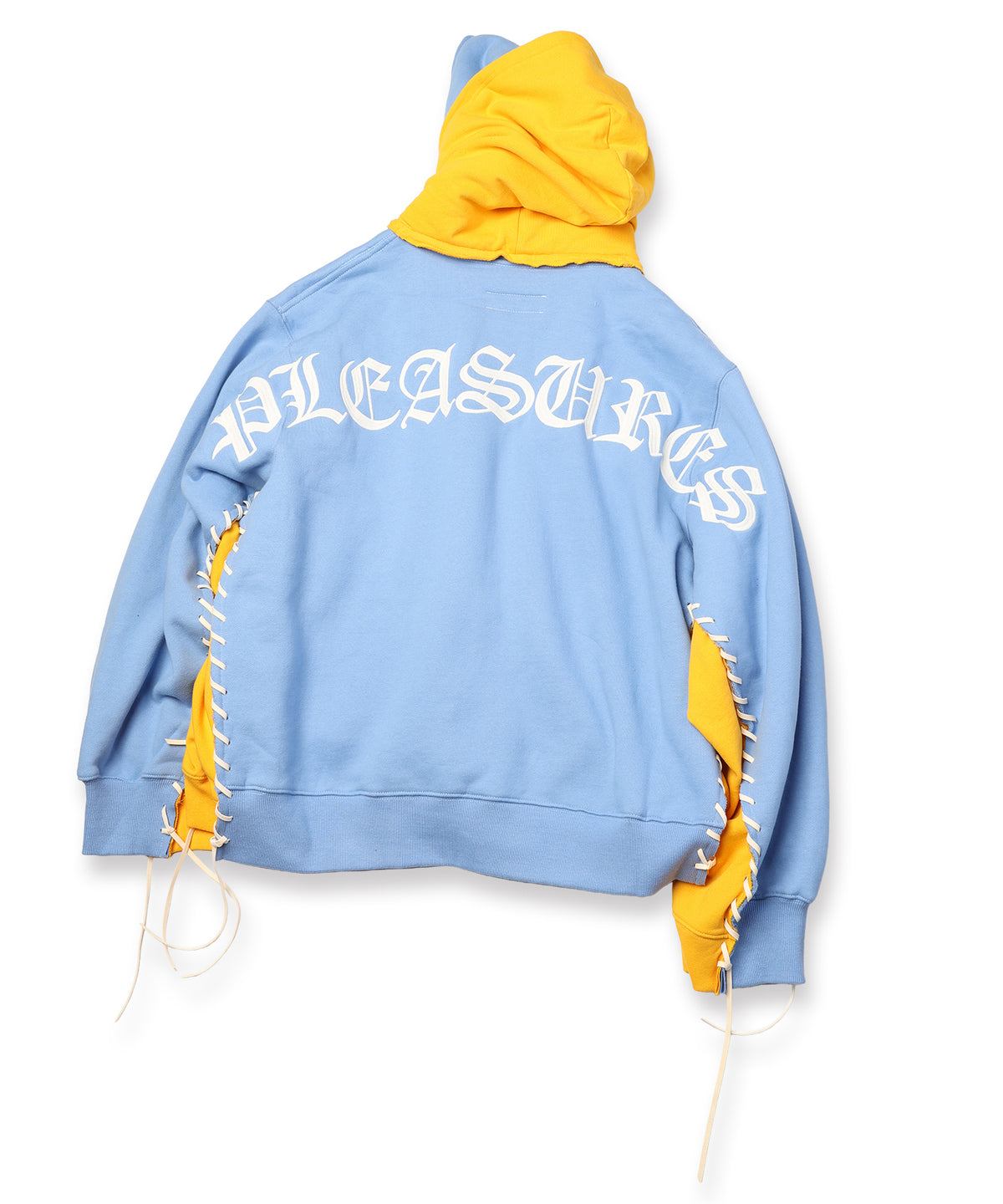 PLEASURES x DISCOVERED DOUBLE LAYERED HOODIE