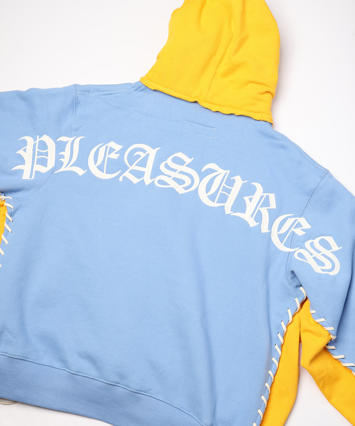 PLEASURES x DISCOVERED DOUBLE LAYERED HOODIE