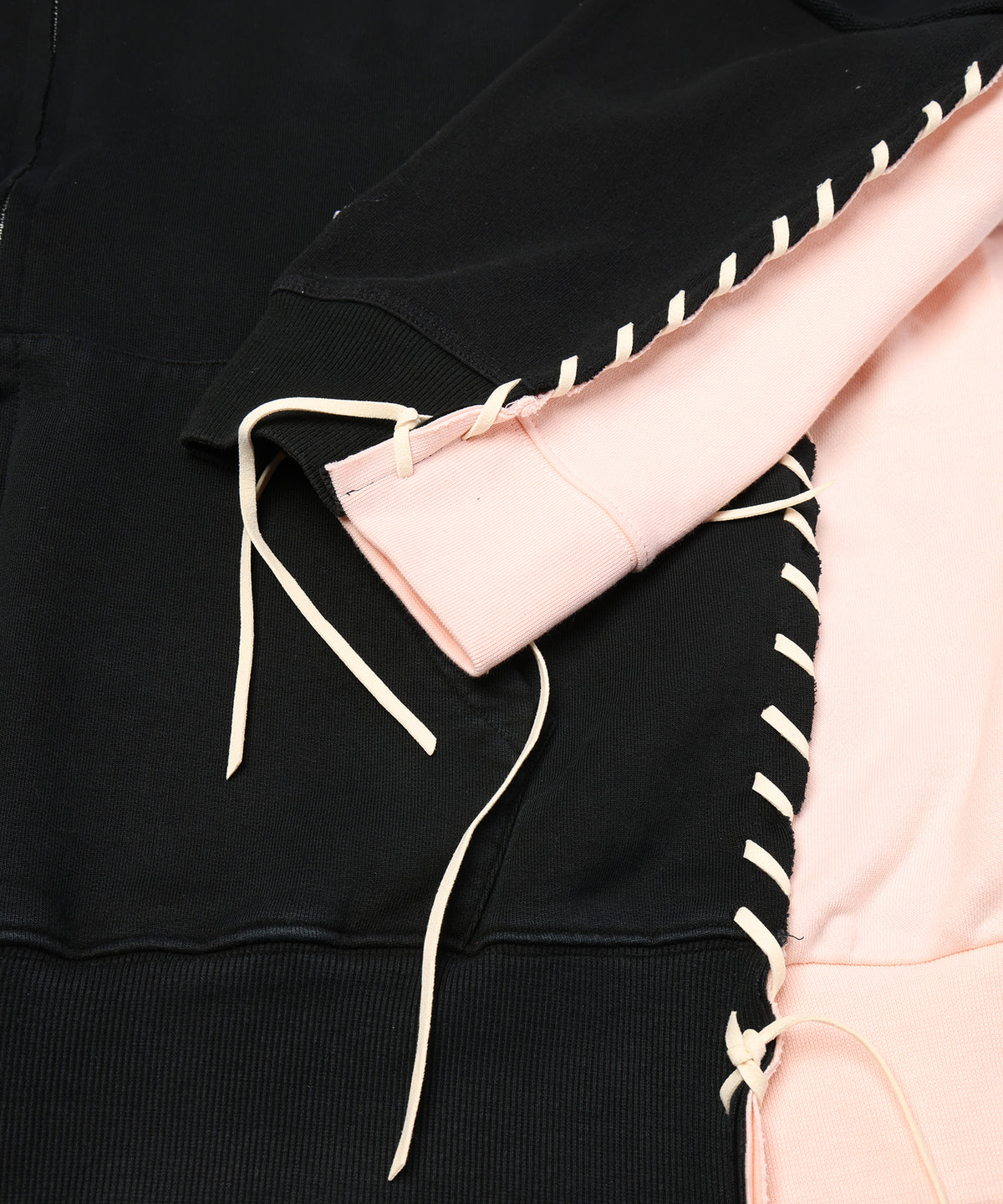 PLEASURES x DISCOVERED DOUBLE LAYERED HOODIE