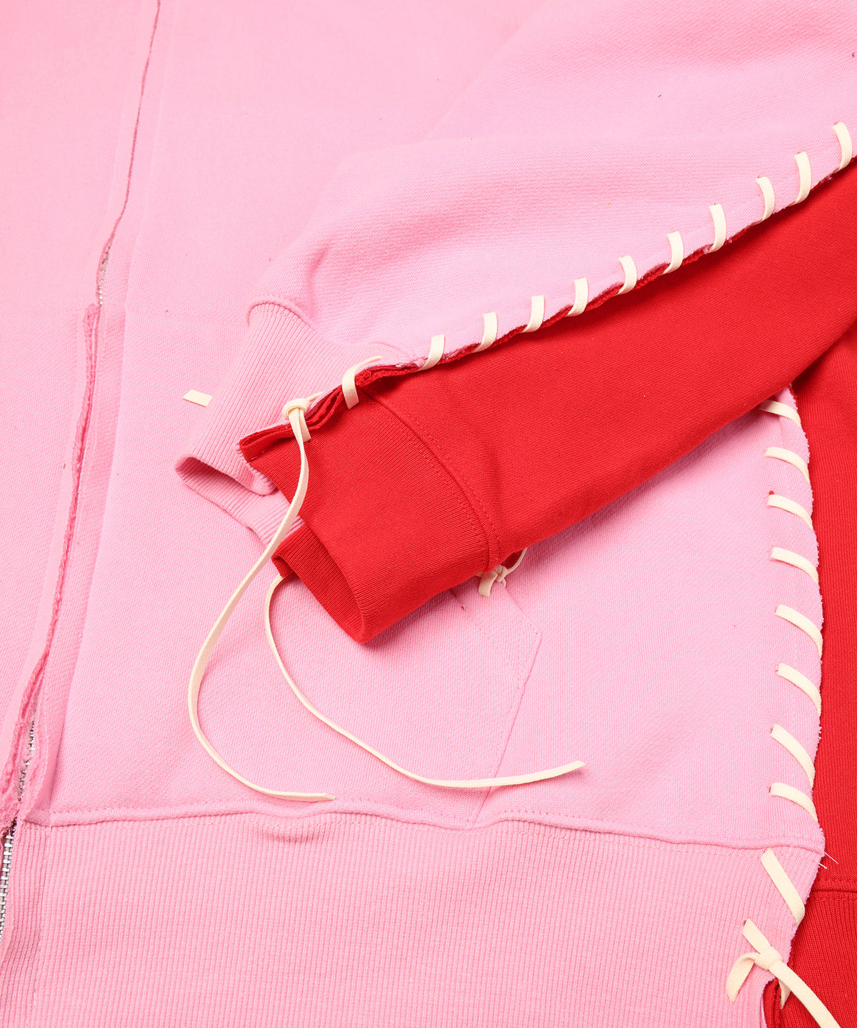 PLEASURES x DISCOVERED DOUBLE LAYERED HOODIE