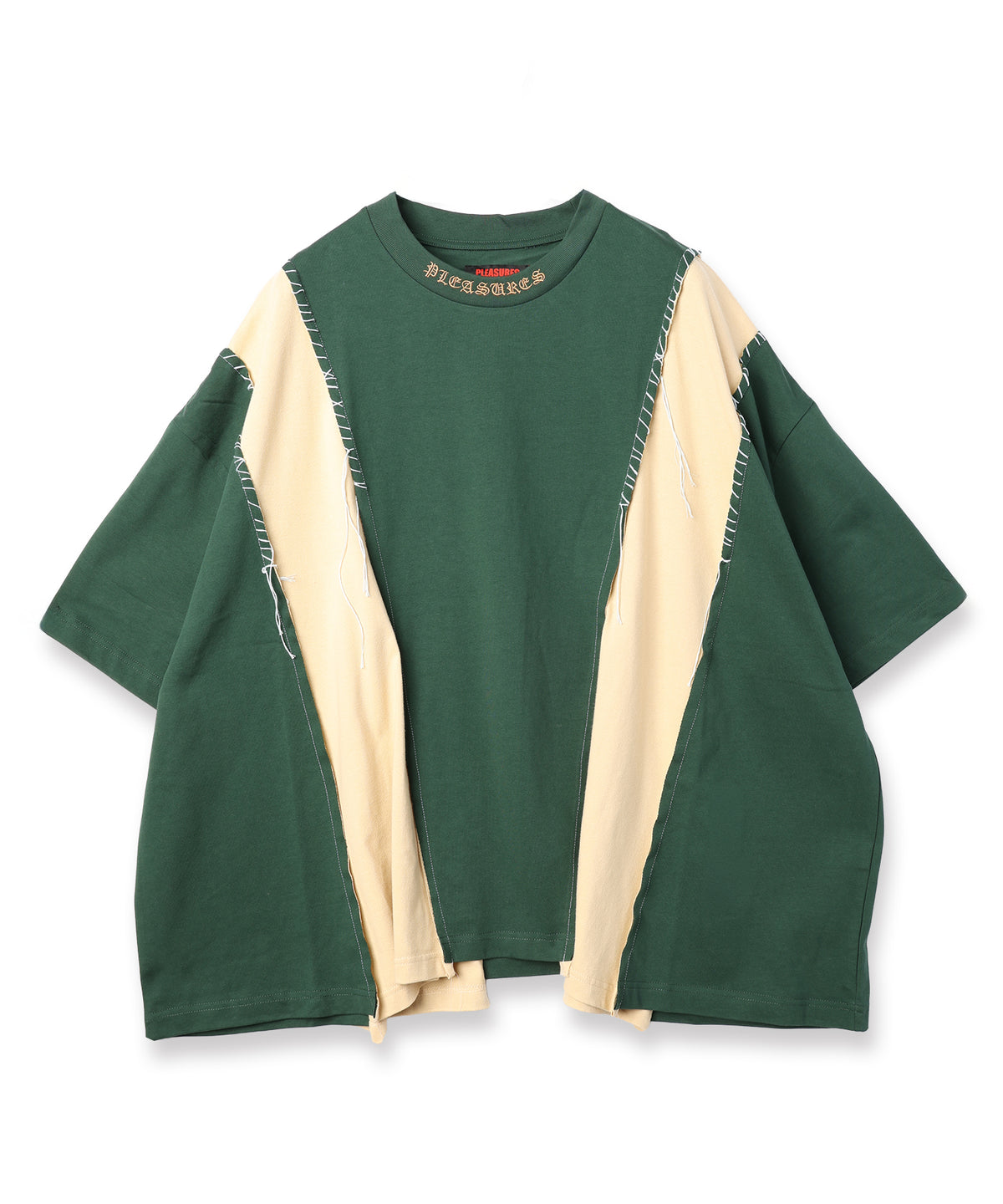 PLEASURES x DISCOVERED DOCKING WIDE TEE